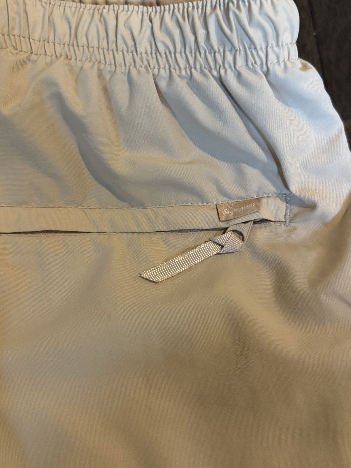 Supreme Supreme Warm Up Jogger Track Pants Nylon - Tan Size US 30 / EU 46 - 3 Thumbnail