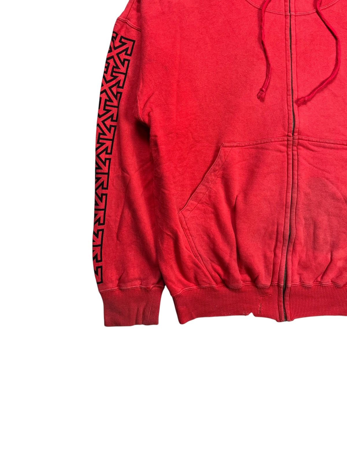 Japanese Brand 1980s Michiko London - Airport Sign Zip Hoodie Size US M / EU 48-50 / 2 - 5 Thumbnail