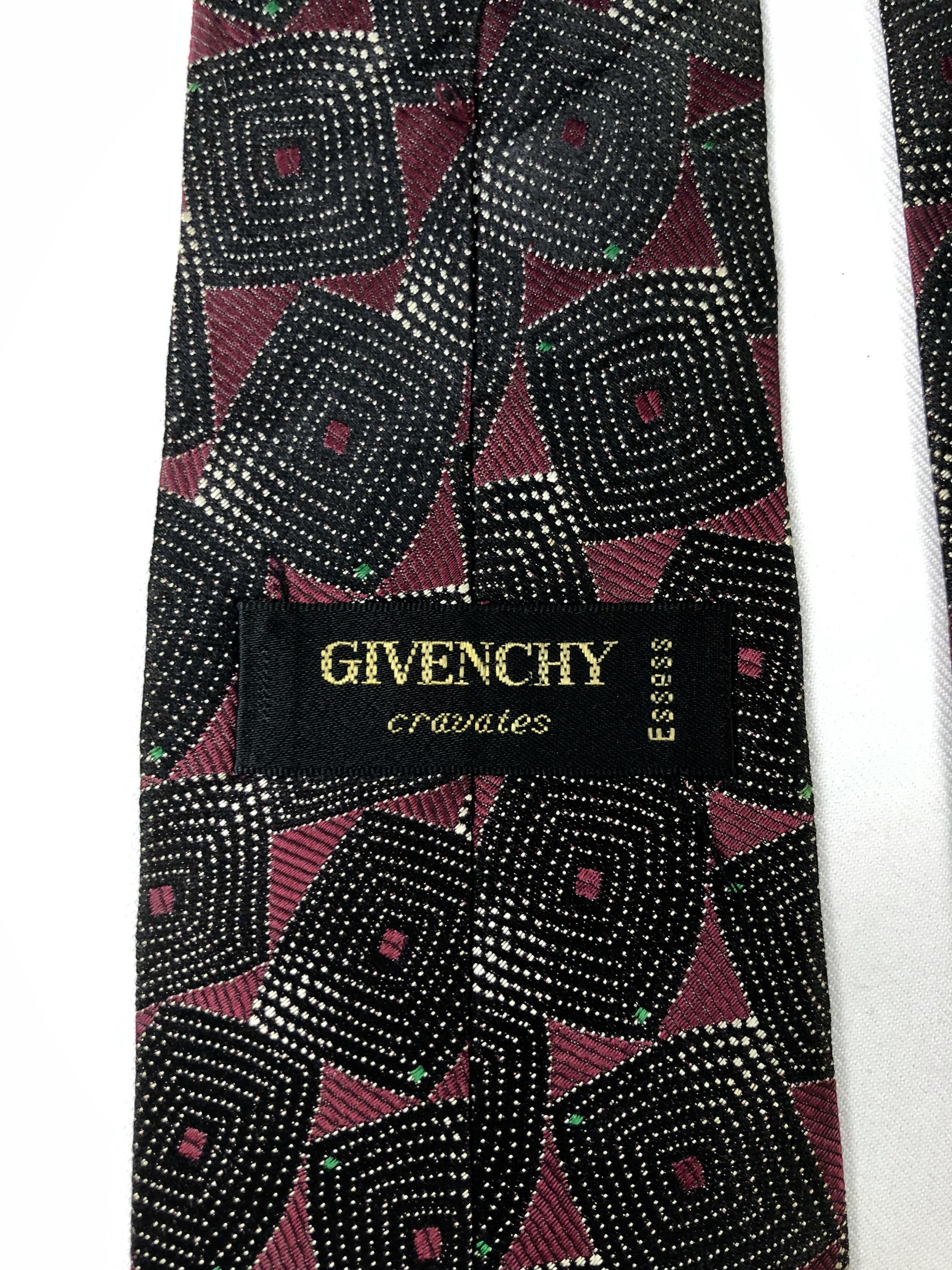 Givenchy Rare Givenchy Cravates Silk Tie Size ONE SIZE - 7 Thumbnail