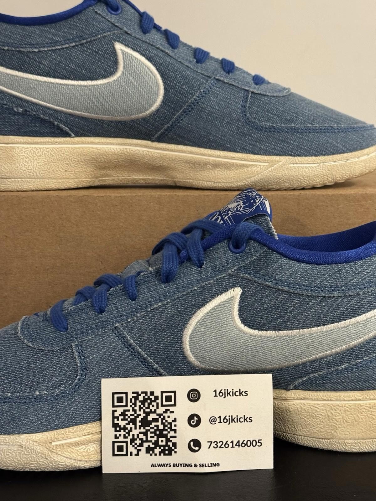 Nike Size 9.5 - Nike Men's Book 1 Blue Blood Size US 9.5 / EU 42-43 - 3 Thumbnail
