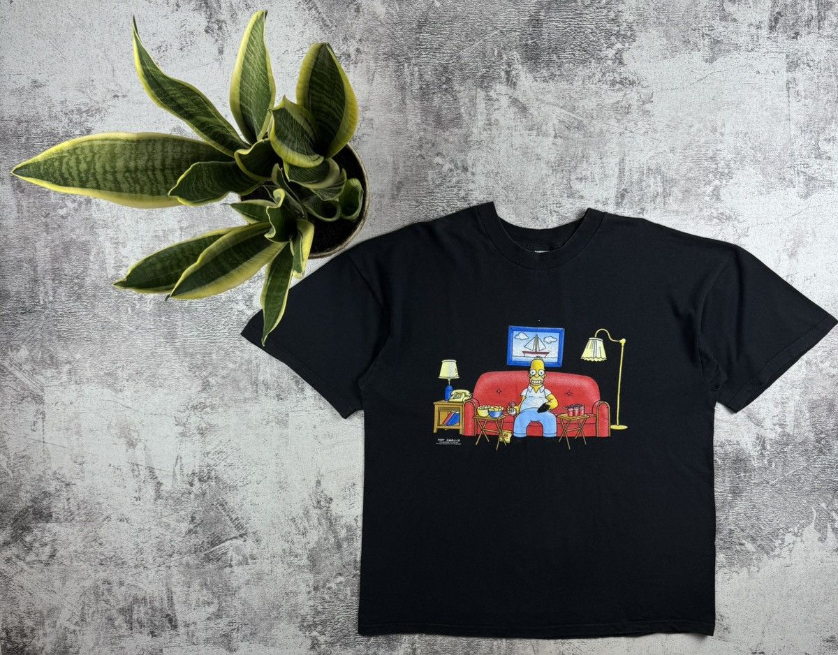 The Simpsons The Simpson Matt Groening Vintage Movie Cartoon 1998 Merch Men’s XLT Shirt Tee Size US XL / EU 56 / 4 - 2 Thumbnail