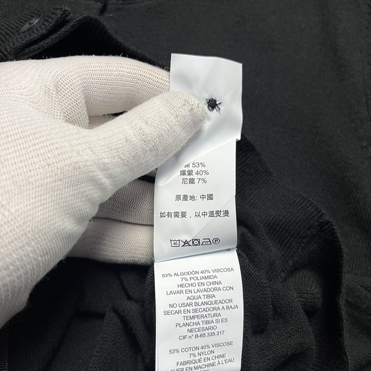 Coach × Designer Coach Black Cardigan Sweater Luxury Designer Size XXS / US 00 / IT 34 - 7 Thumbnail