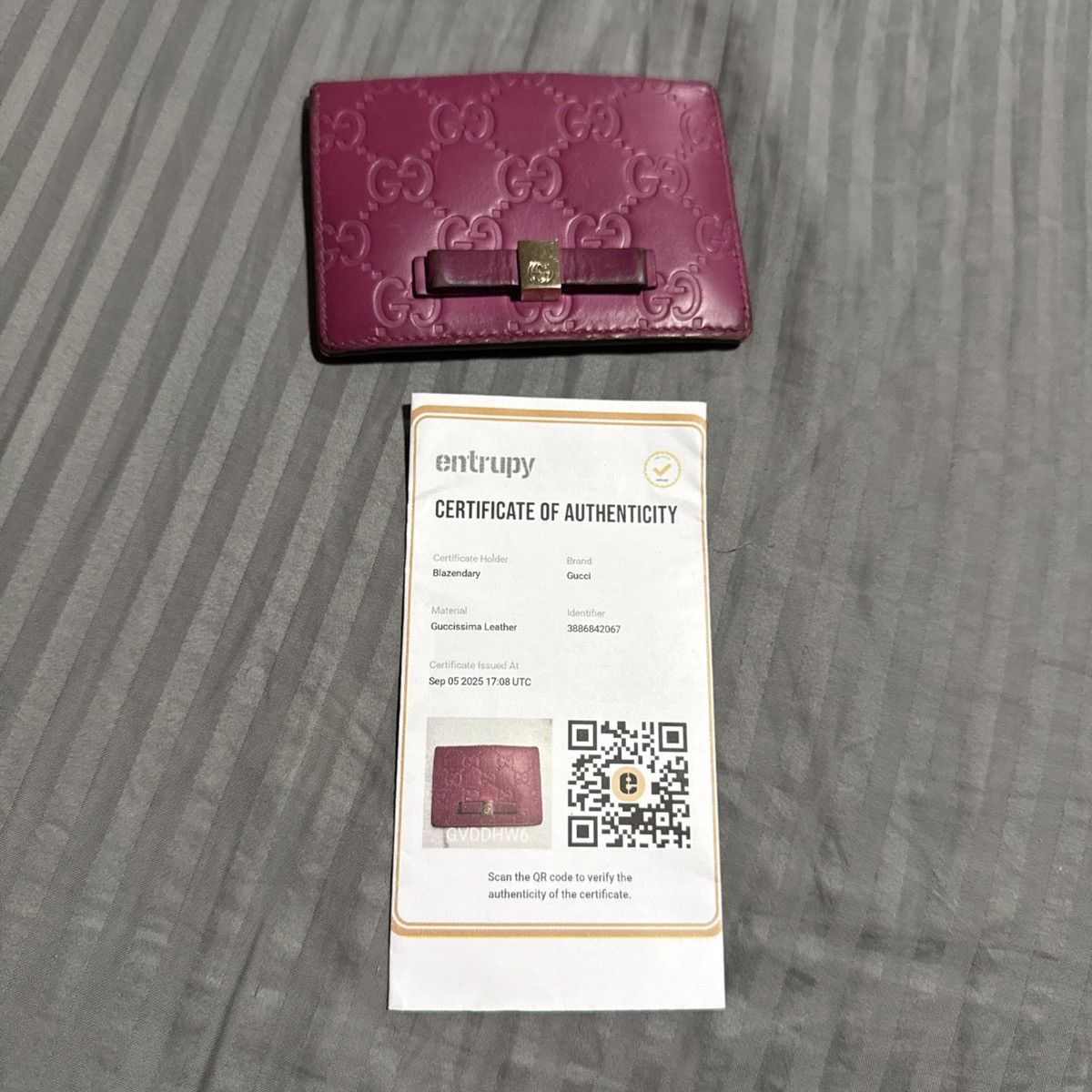 Gucci Gucci pink cardholder Size ONE SIZE - 1 Thumbnail