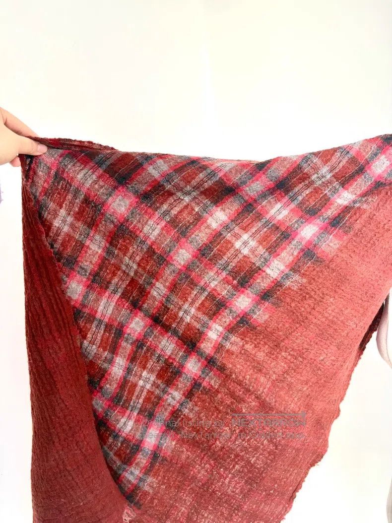 Vivienne Westwood Vivienne Westwood Vintage red plaid patchwork large Saturn Size ONE SIZE - 6 Thumbnail