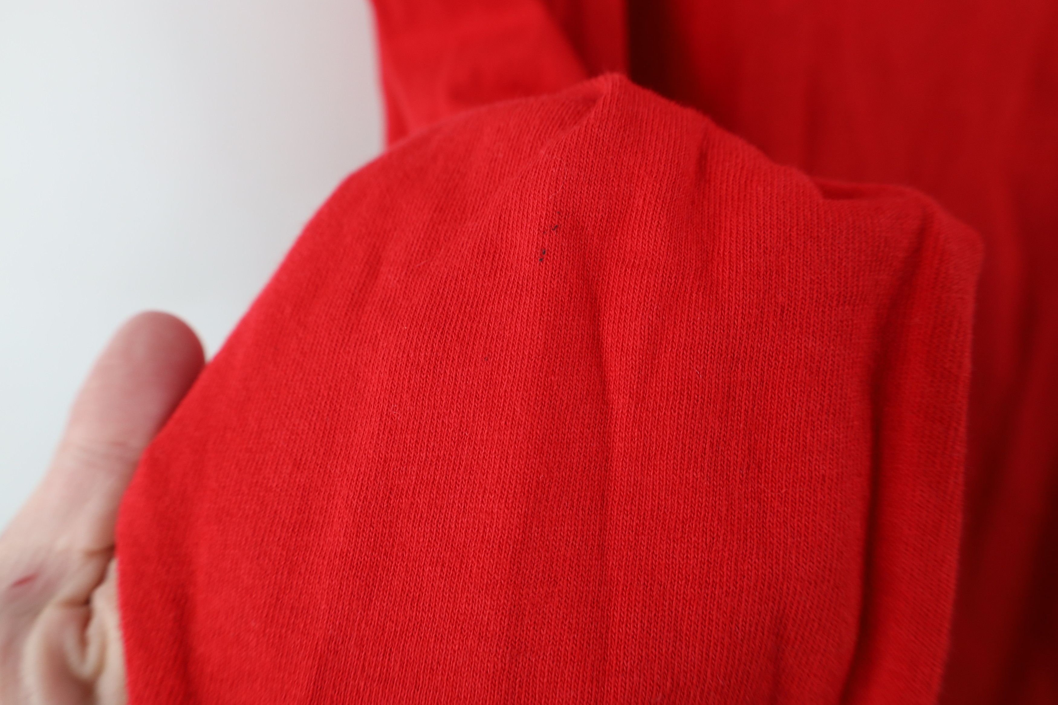 Puma Vintage 90s Puma Red Wings Mock Neck Long Sleeve T-Shirt Size US M / EU 48-50 / 2 - 8 Thumbnail