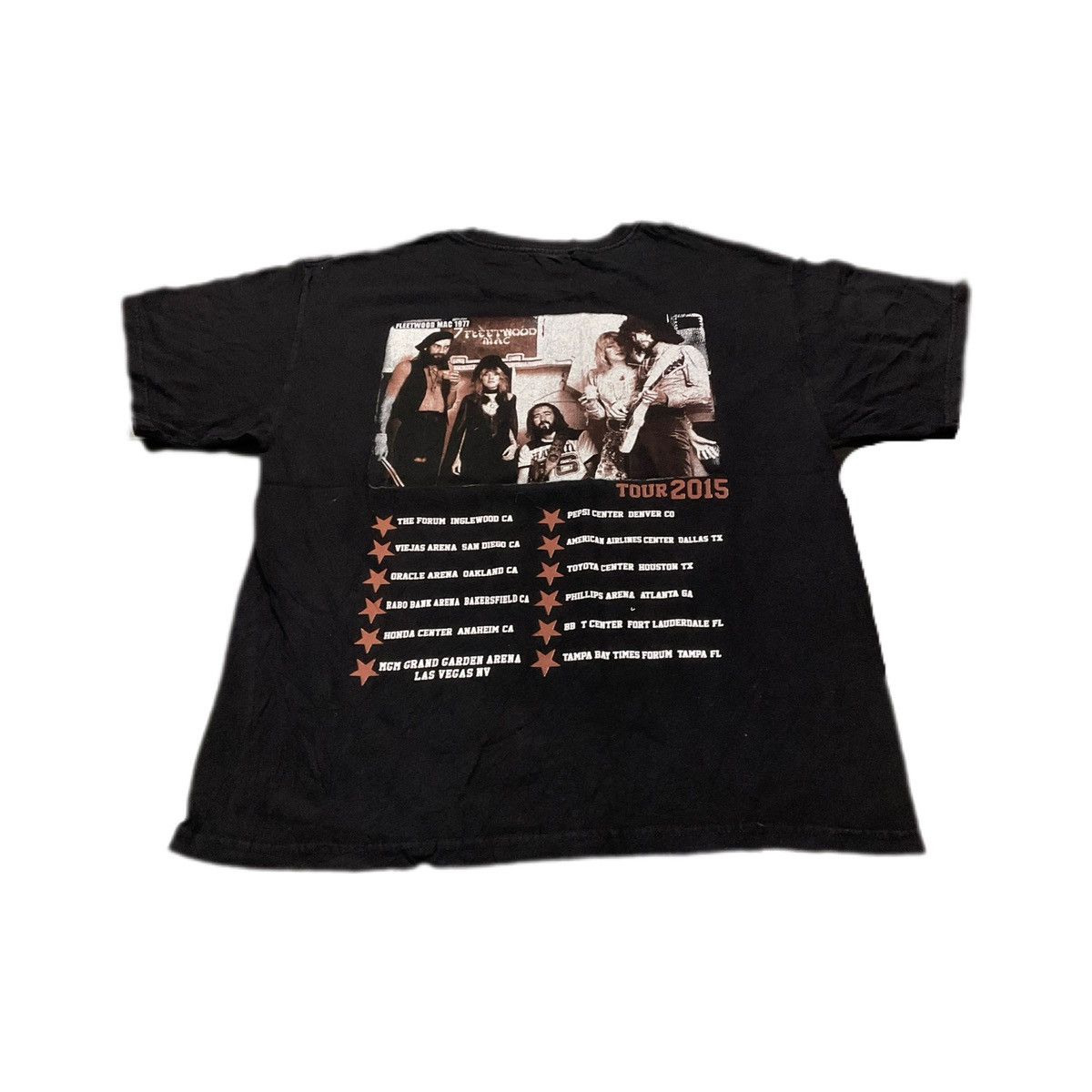 Band Tees × Vintage 🔥Y2K Vintage Fleetwood Mac Tour Shirt Size US L / EU 52-54 / 3 - 2 Thumbnail