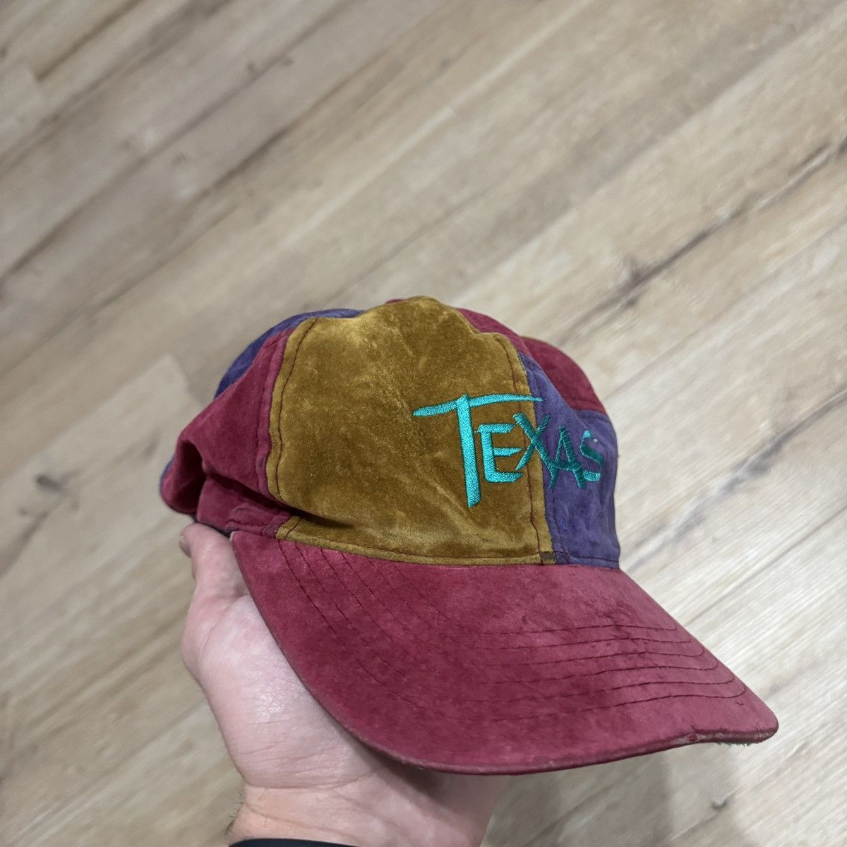 Vintage Texas 1990’s Corduroy Snapback Cap Vintage Size ONE SIZE - 1 Thumbnail