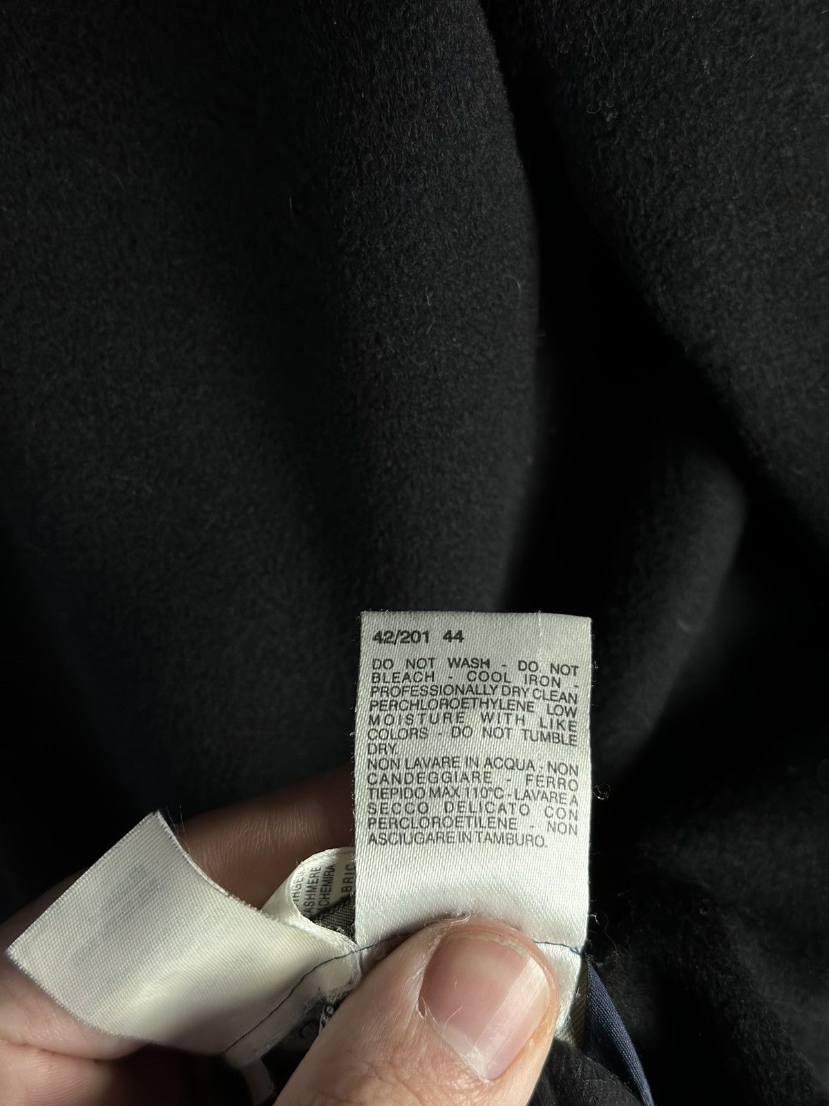 Max Mara Max Mara Womens Nylon & Cashmere Bilateral Jacket Size: L Size L / US 10 / IT 46 - 13 Thumbnail