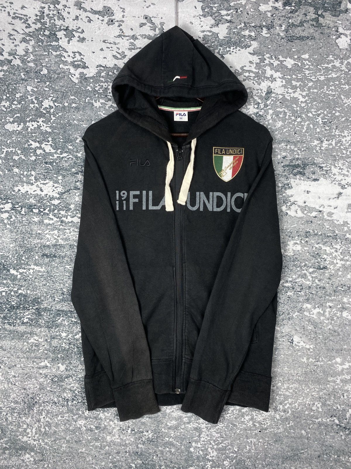 Fila × Vintage Vintage Fila Zip Up Hoodies Size US M / EU 48-50 / 2 - 5 Thumbnail