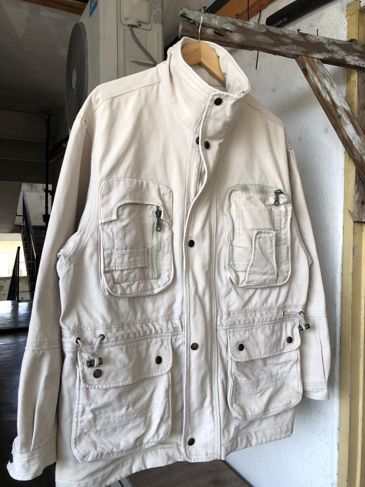 Japanese Brand Korean Designer❗️St.Next Chore Tactical Multipocket Jacket Size US XL / EU 56 / 4 - 4 Thumbnail