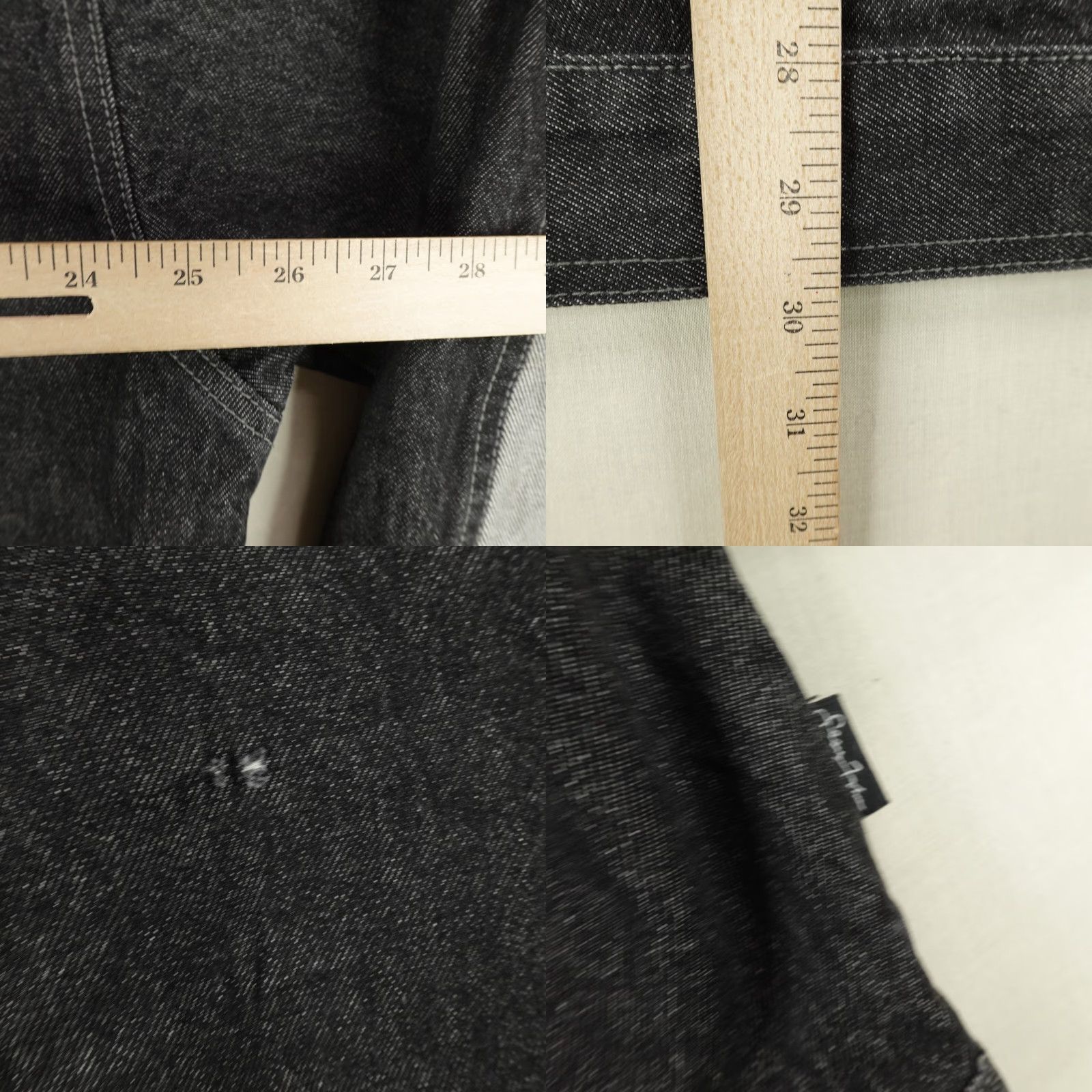 Sean John VINTAGE Sean John Jacket Mens XL Black Denim Jean Coat Button Up Hip Hop Y2K Size US 36 / EU 52 - 8 Thumbnail