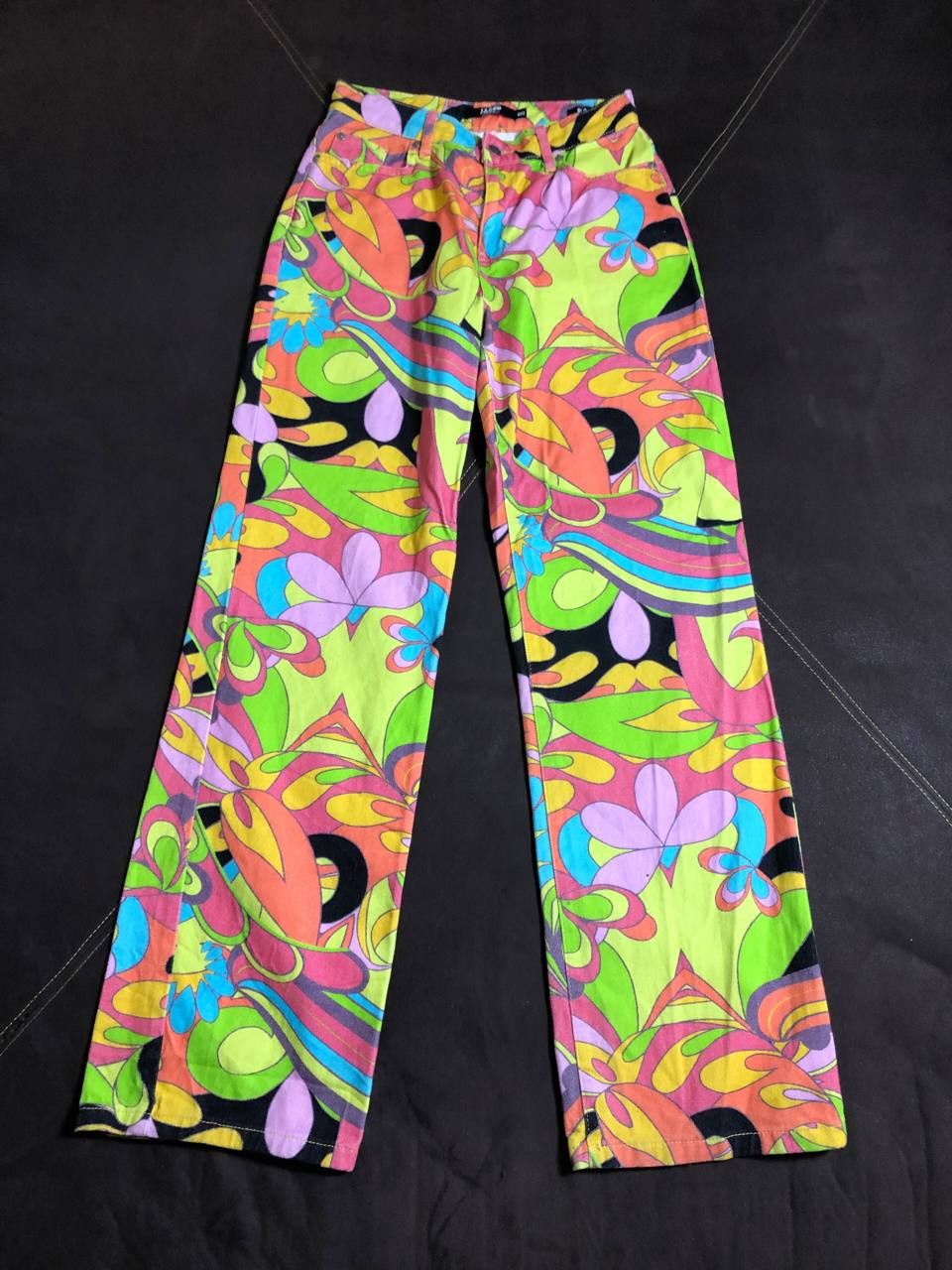 Jaded London Jaded London Tattoo Slouchy Fit Jeans Multicoloured print Size 28" / US 6 / IT 42 - 1 Thumbnail
