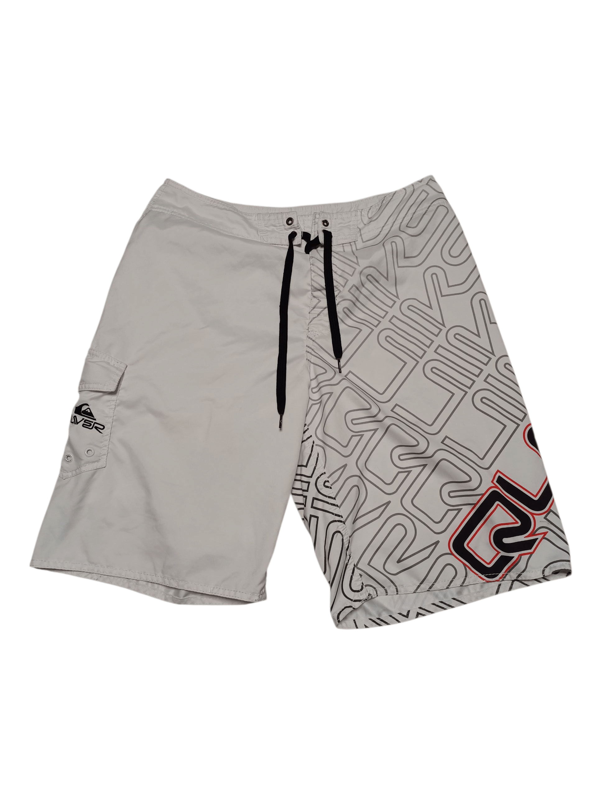 Quiksilver QUIKSILVER VINTAGE SURF STYLE SWEAM SHORTS Size US 32 / EU 48 - 2 Thumbnail