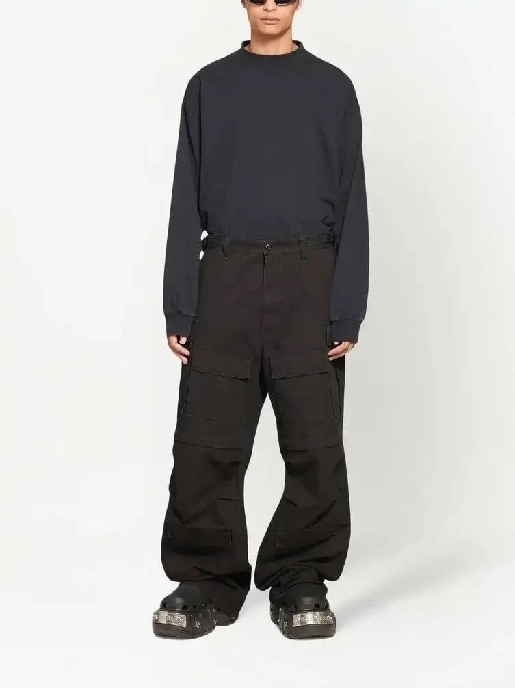 Balenciaga Balenciaga Hybrid Cargo Pants Size US 30 / EU 46 - 3 Thumbnail
