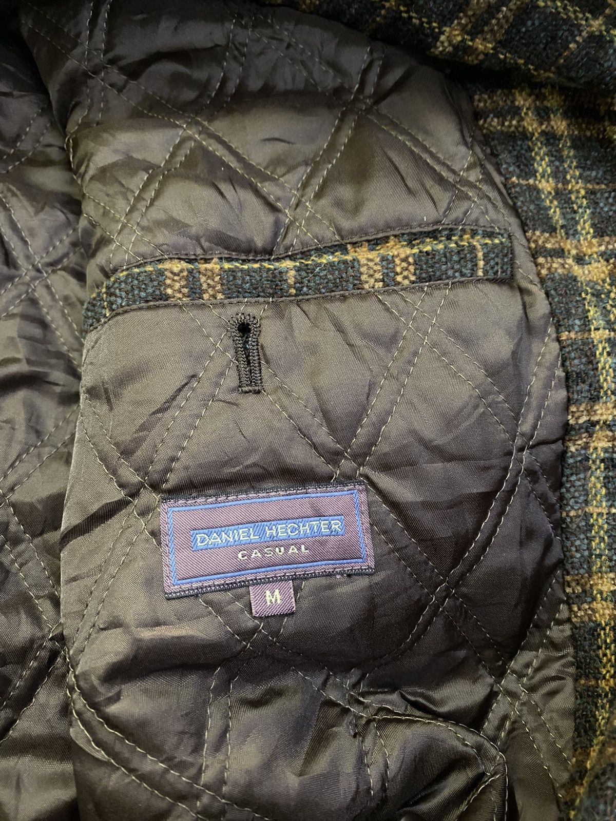 Daniel Hechter × Vintage Vintage Daniel Hechter Checkered Jacket Size US M / EU 48-50 / 2 - 10 Thumbnail