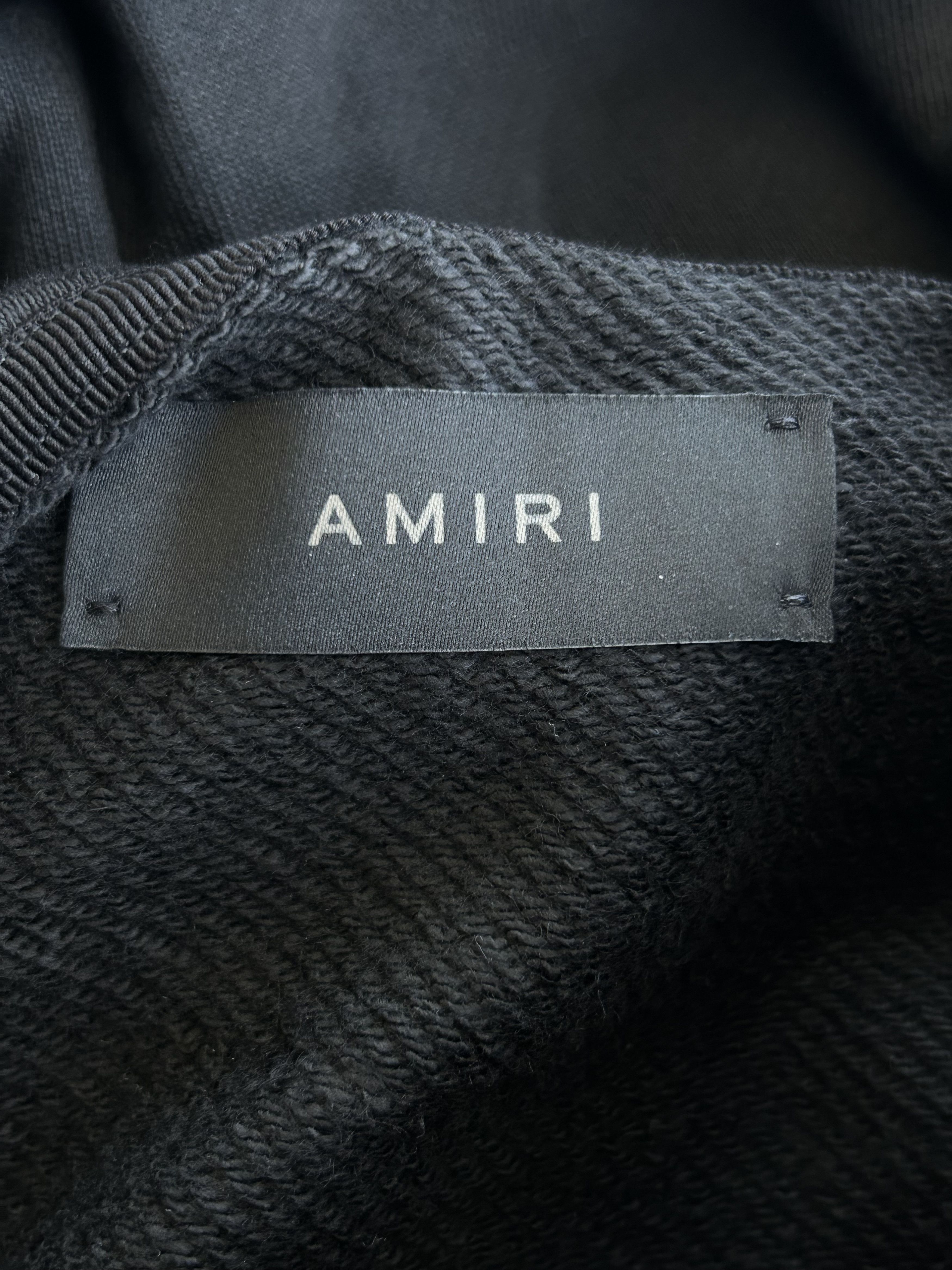 Amiri Amiri Black & Blue Records Logo Hoodie Size US XXL / EU 58 / 5 - 3 Thumbnail