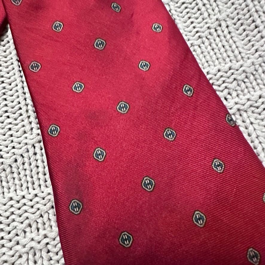 Dior Vintage Christian Dior red silk tie Size ONE SIZE - 2 Thumbnail