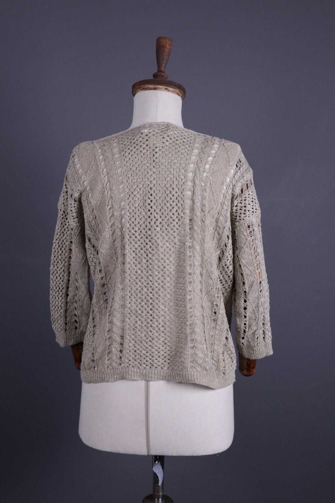 Denim & Supply Ralph Lauren Denim & Supply Ralph Lauren Gray Linen Knit Sweater Size M Size M / US 6-8 / IT 42-44 - 7 Thumbnail