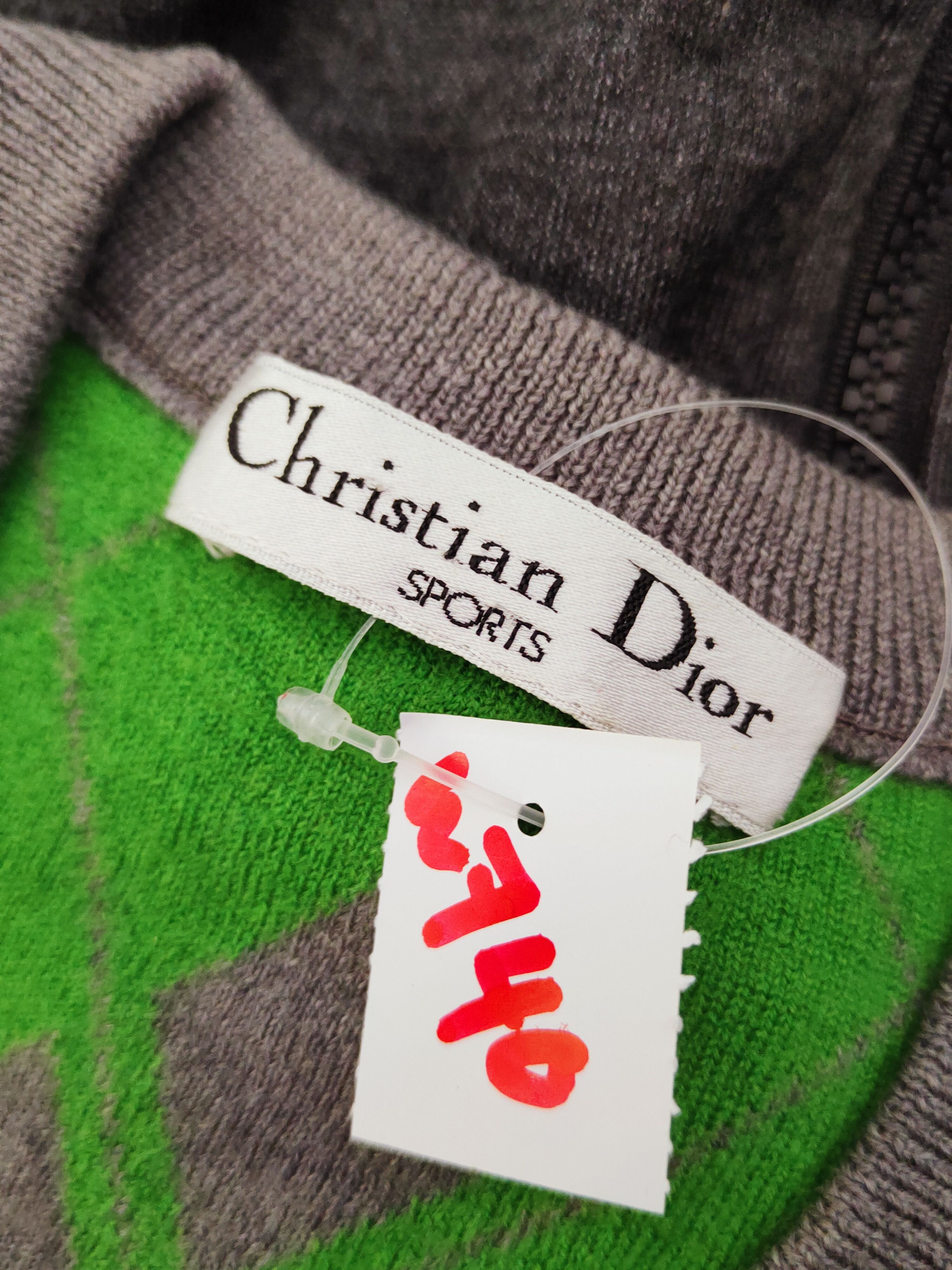 Christian Dior Monsieur Christian Dior Sports ripped Knitwear Sweatshirts #W740 Size S / US 4 / IT 40 - 17 Thumbnail