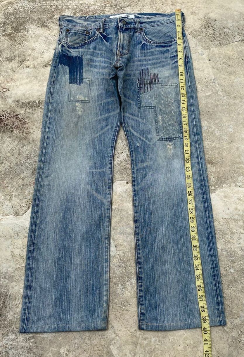 Edwin Vintage Exclusive Model XU Edwin Patchwork Denim Size US 31 - 3 Thumbnail