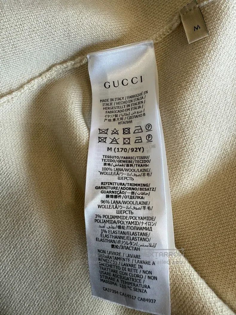 Gucci Gucci Off-white knitted dress Size M / US 6-8 / IT 42-44 - 6 Thumbnail