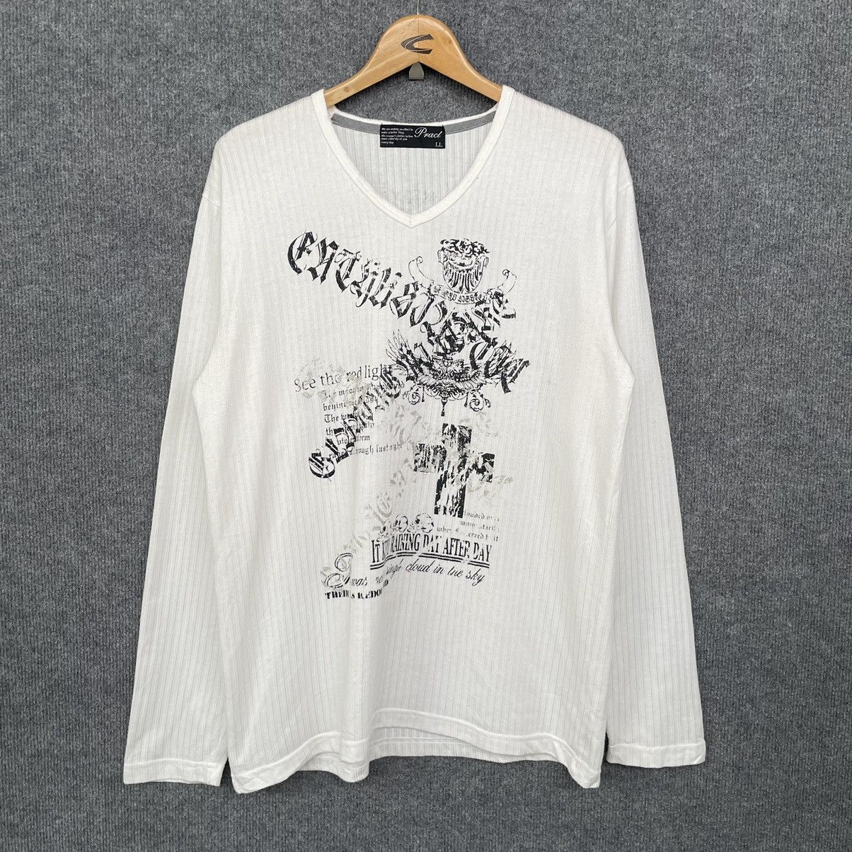 Affliction × If Six Was Nine × Japanese Brand Pract Affliction Ifsixwasnine Seditionaries Cyber Gothic L/S Size US L / EU 52-54 / 3 - 1 Thumbnail