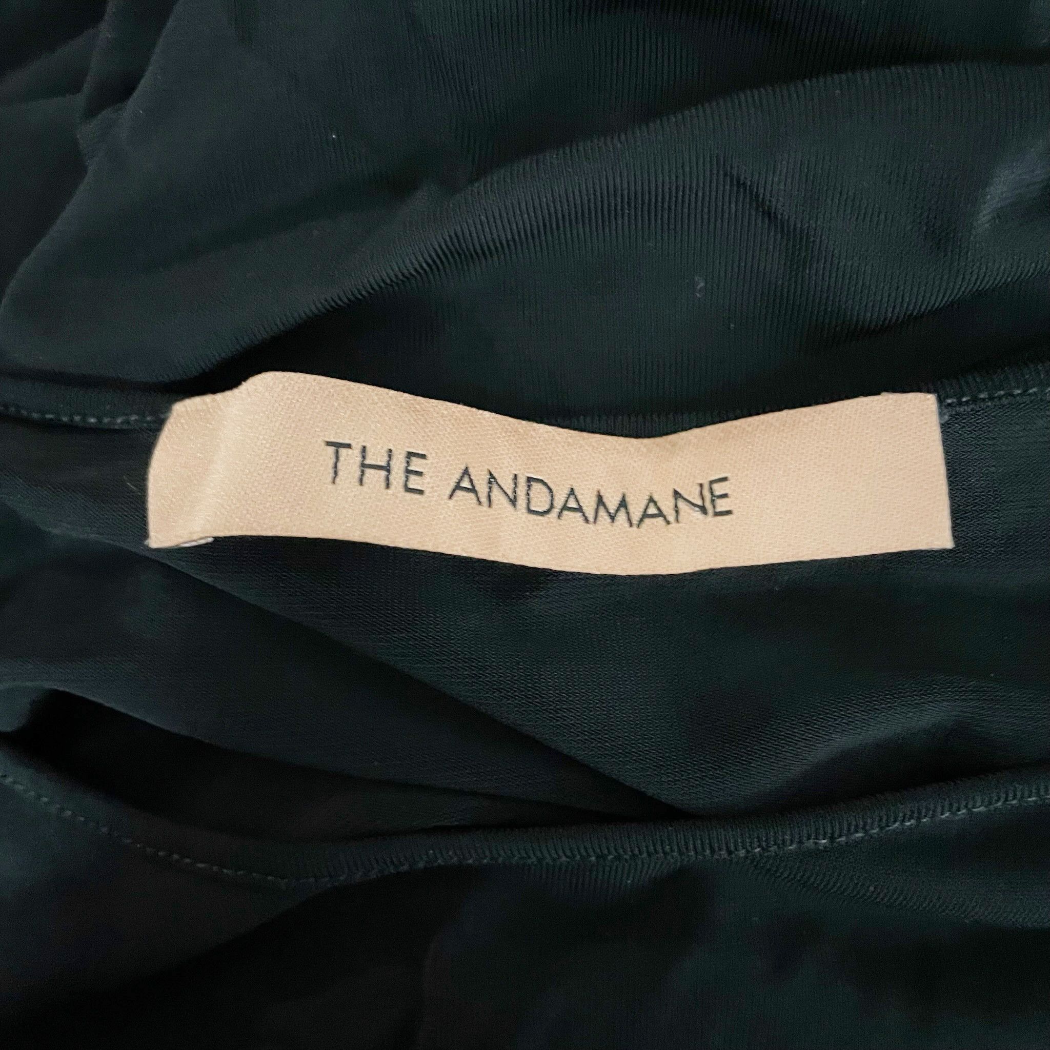 THE ANDAMANE The Andamane Gia Cut Out Jersey Slink Knit Size S / US 4 / IT 40 - 2 Thumbnail