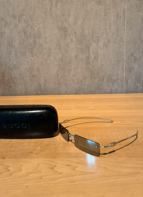 Gucci Gucci Sunglasses Mask Tom Ford Vintage Silver Size ONE SIZE - 1 Thumbnail