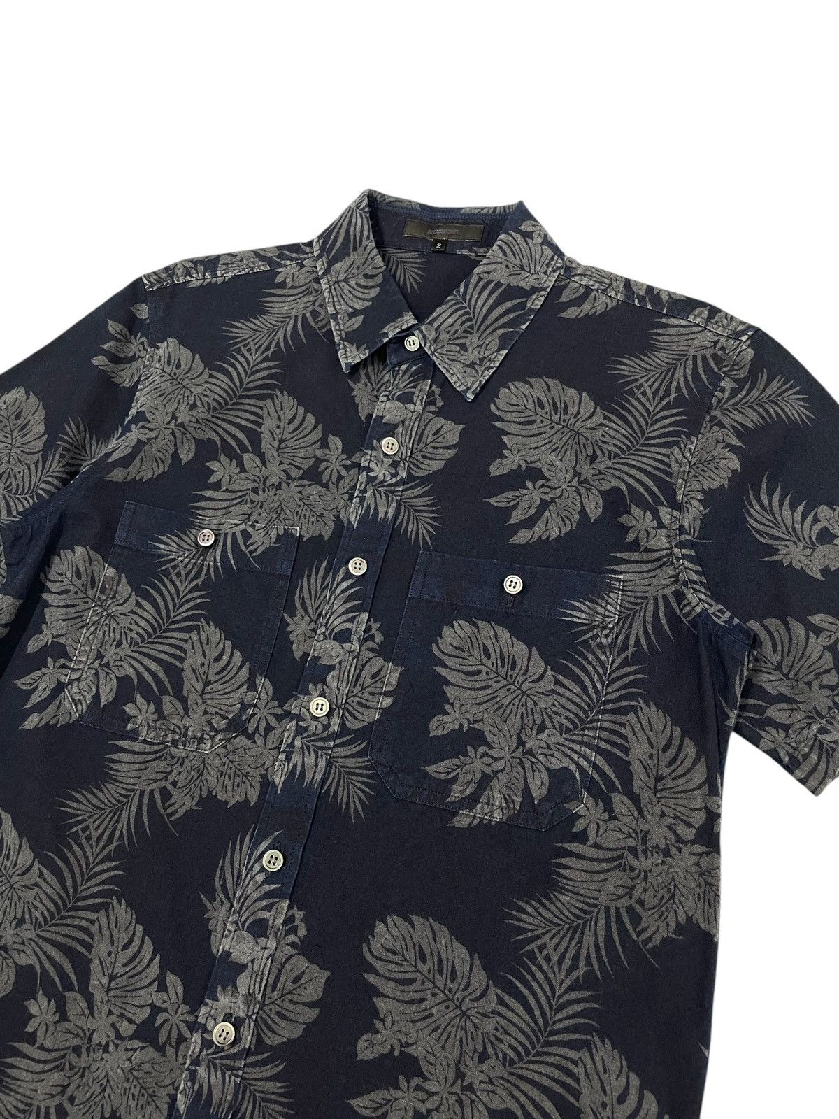 Kazuyuki Kumagai Attachment Attachment Japan Floral Shirts Navy Size US S / EU 44-46 / 1 - 3 Thumbnail