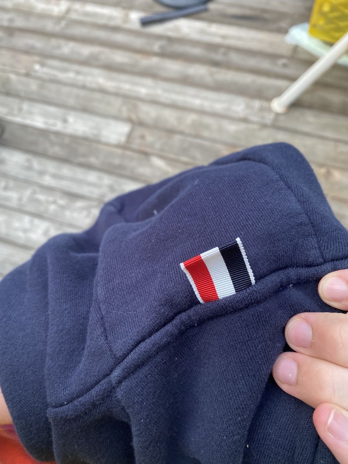 Thom Browne Thom Browne 4 Bar Hoodie Sweater Size 3 Size US L / EU 52-54 / 3 - 19 Thumbnail