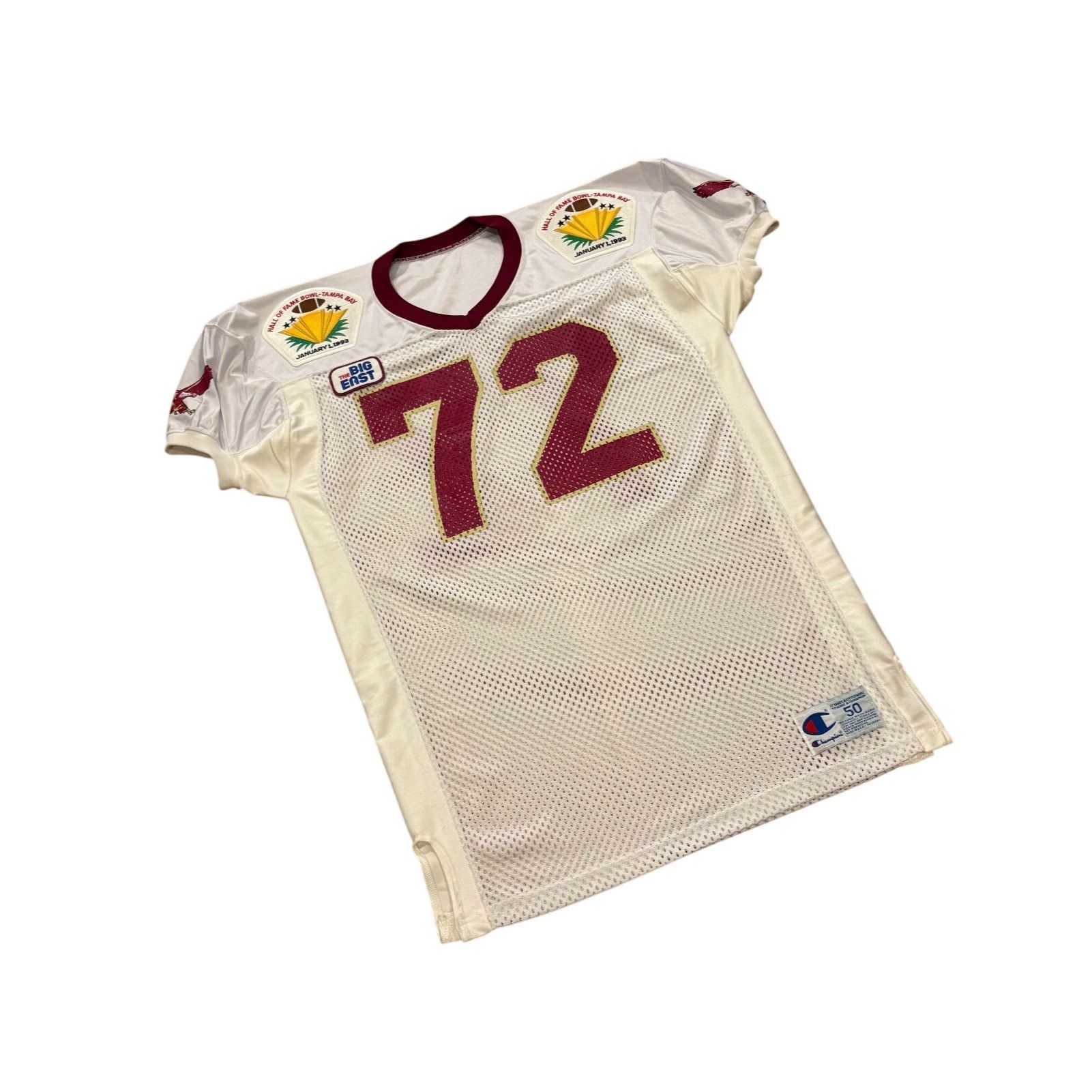 Champion Vintage Champion Boston College #72 1993 Hall of Fame Bowl T Size US XXL / EU 58 / 5 - 3 Thumbnail