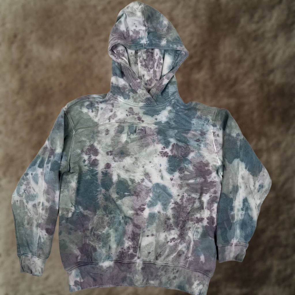 Nike Nike Sportswear Hoodie Shirt Unisex Adults Size S Tie Dye Terry Pullover Embroidered Oversized Multicolor Pattern 90s Sports USA Size US S / EU 44-46 / 1 - 1 Thumbnail