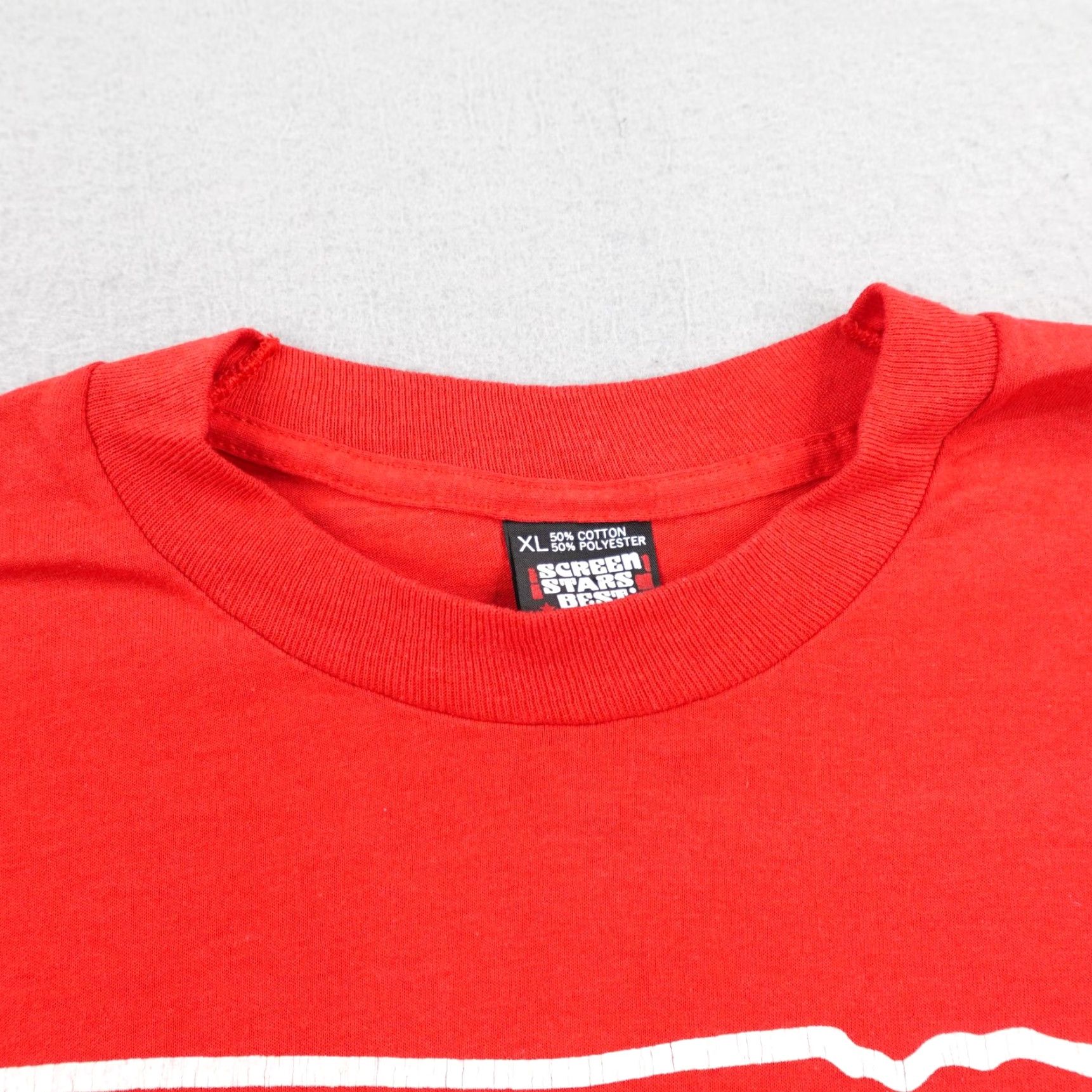 Vintage VINTAGE Oregon Trail Shirt Mens XL Red Jefferson County Nebraska Single Stitch Size US XL / EU 56 / 4 - 4 Thumbnail