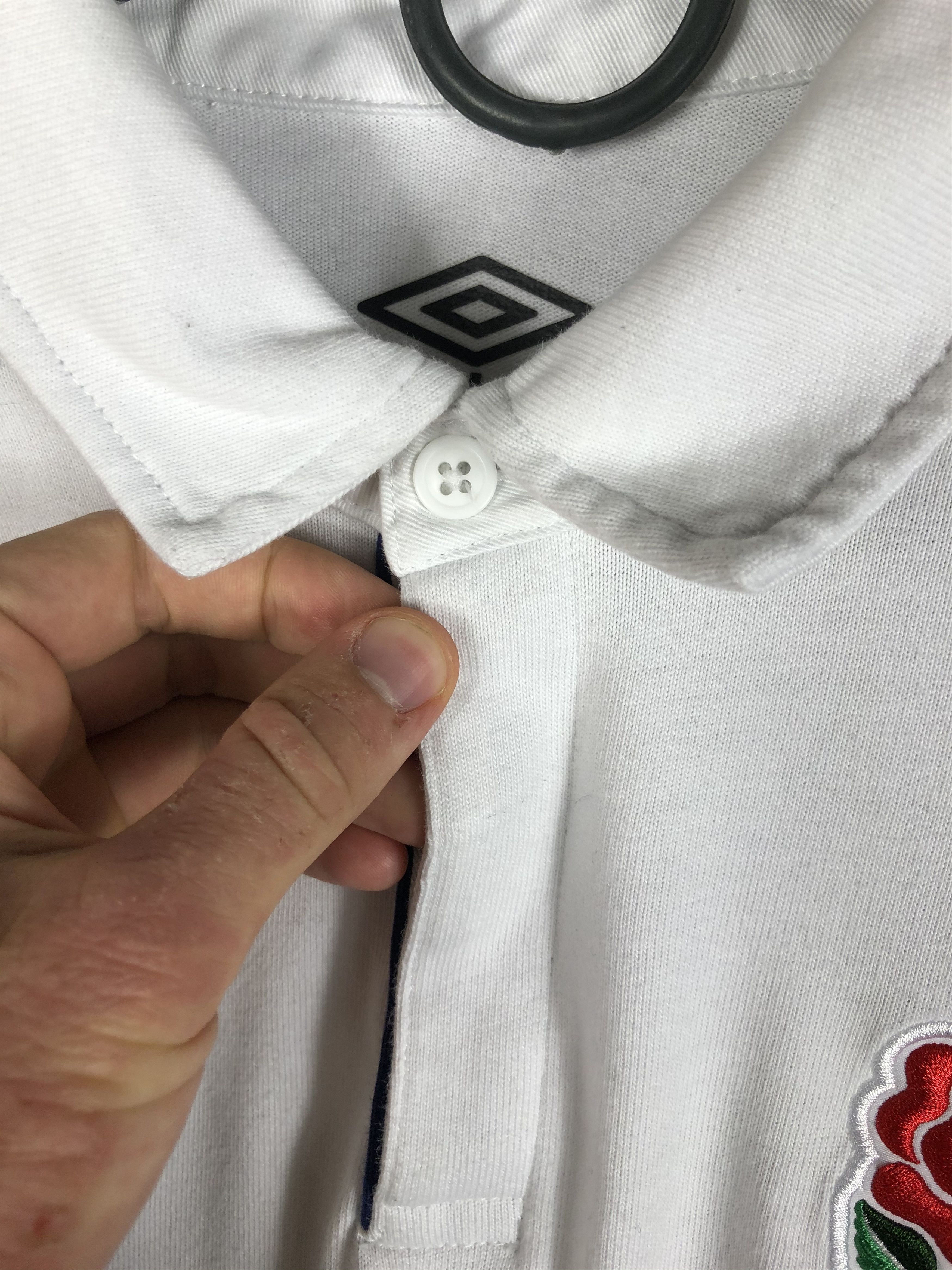 Umbro Vintage Umbro England Union Rugby Shirt Jersey Size US S / EU 44-46 / 1 - 6 Thumbnail