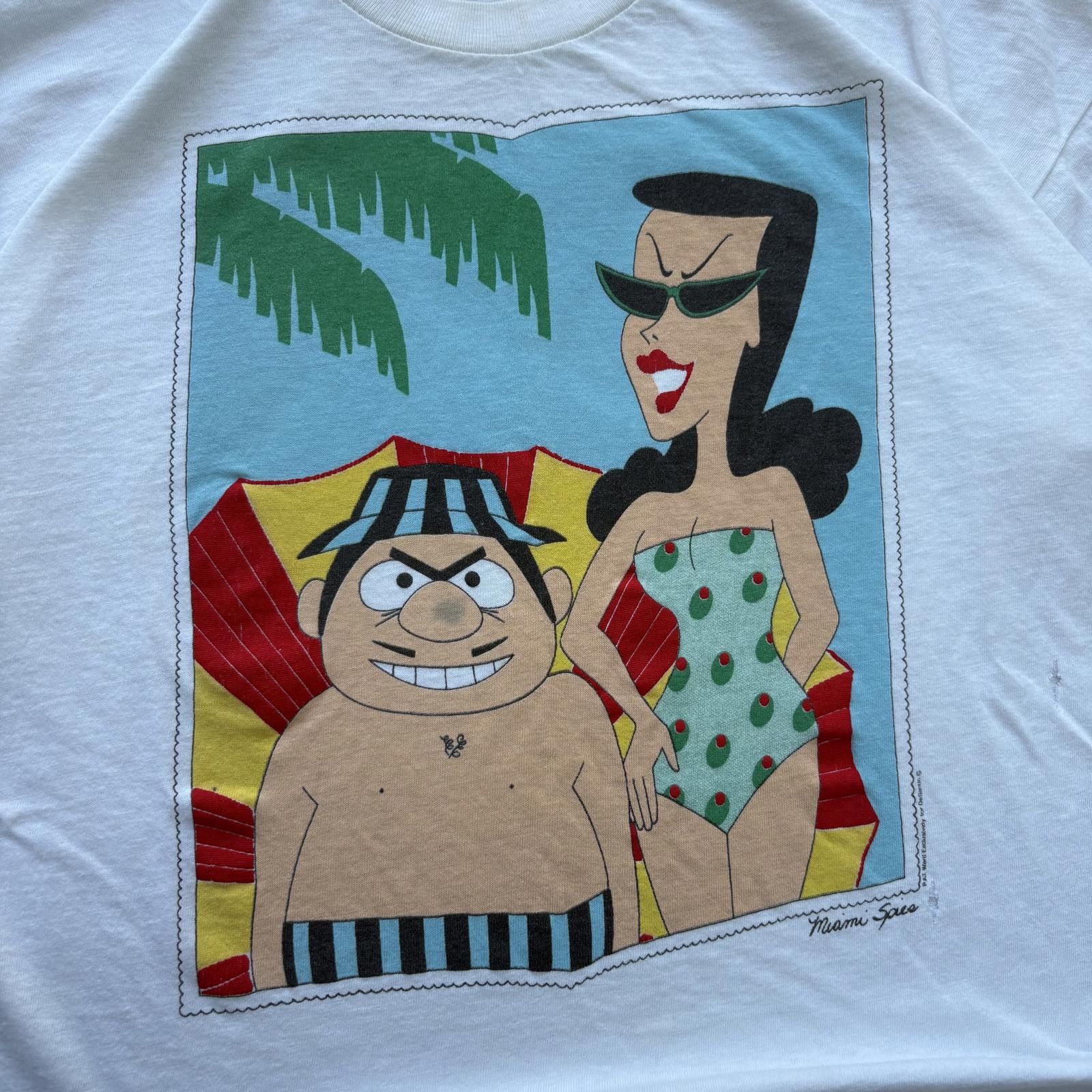 Vintage Vintage Stanley Desantis Boris Badenov Natasha Fatale Shirt Size US XL / EU 56 / 4 - 4 Thumbnail