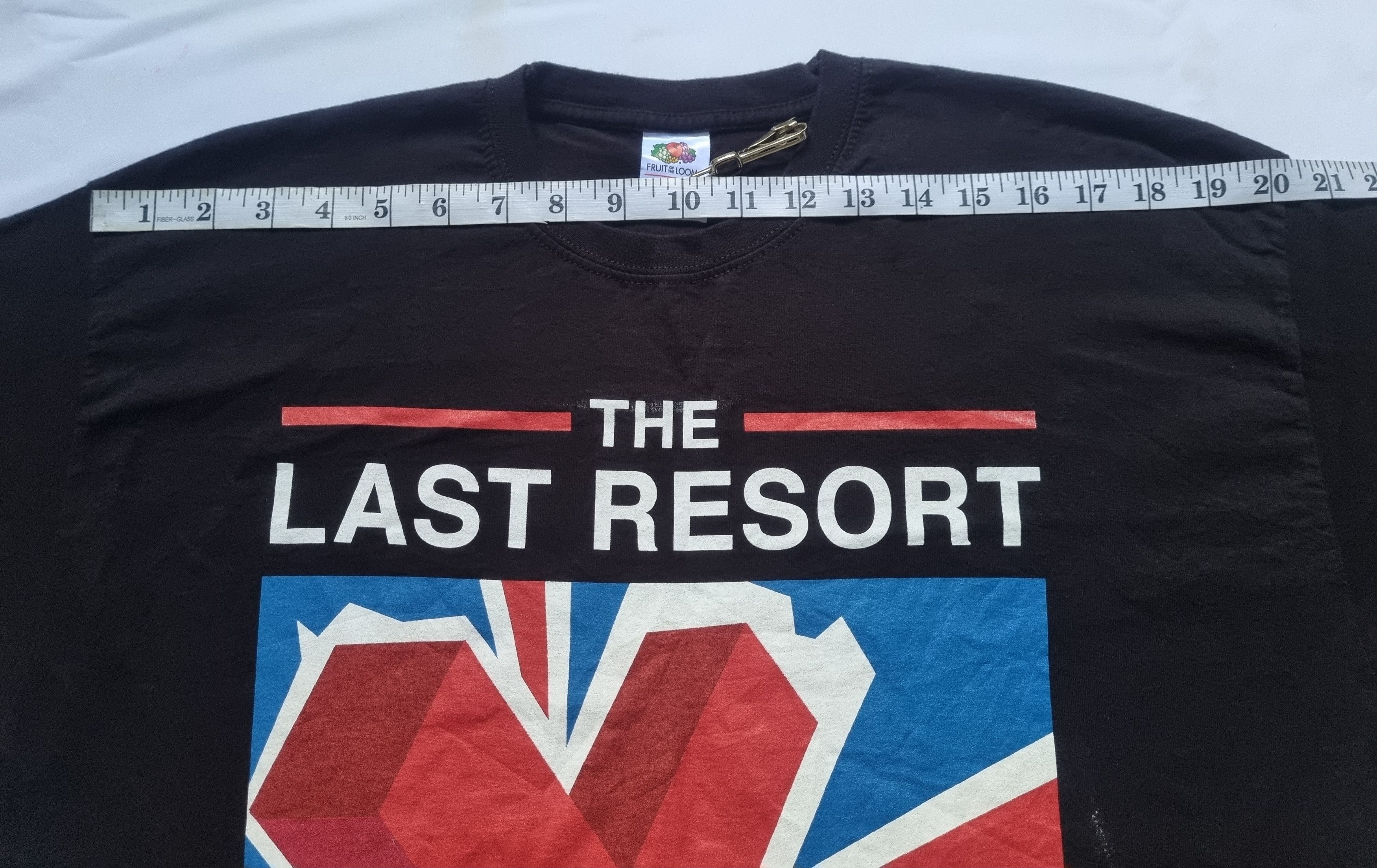 Band Tees × Fruit Of The Loom × Vintage The Last Resort This Is My England T Shirt Size US XL / EU 56 / 4 - 5 Thumbnail