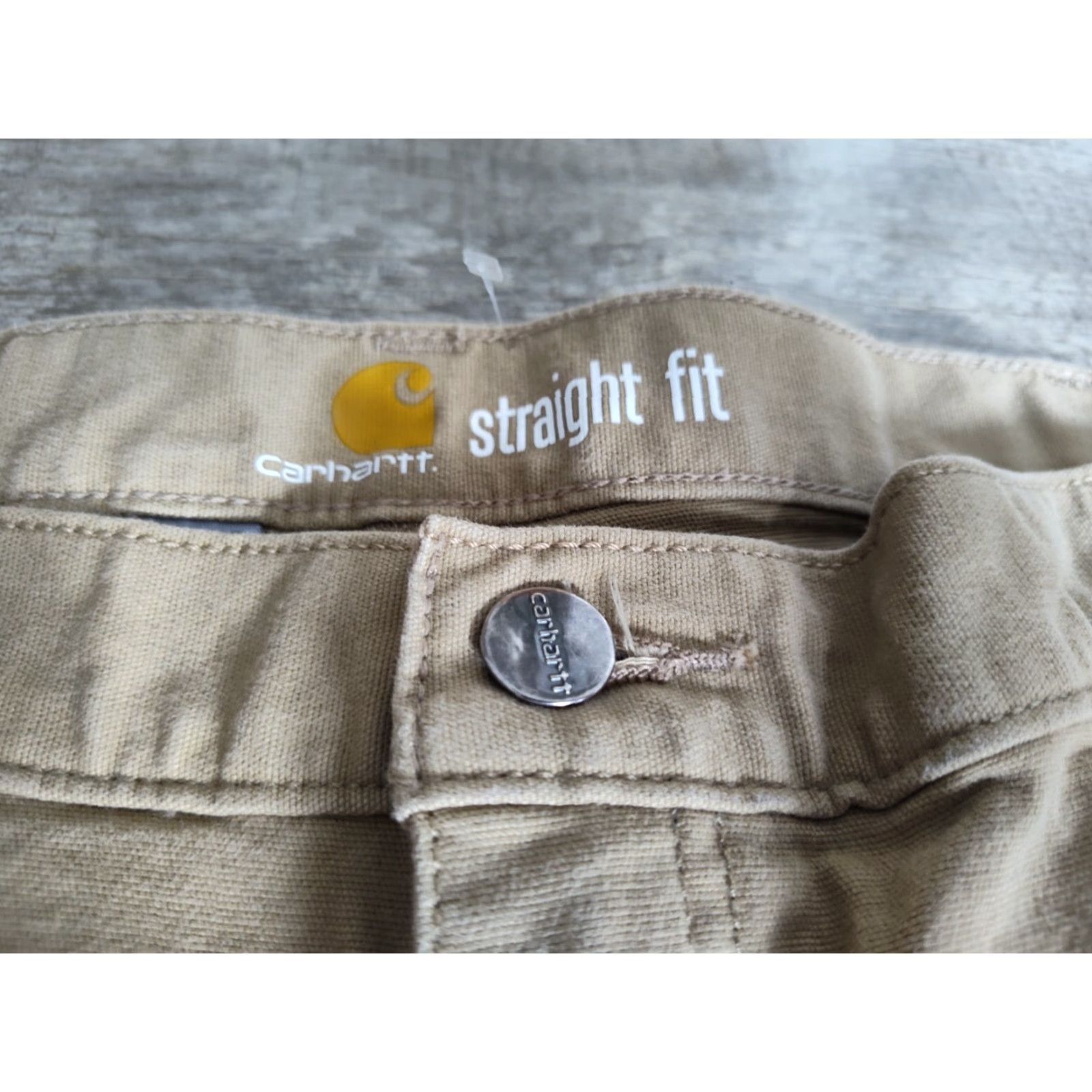Carhartt Carhartt Rugged Flex Canvas Pants 40X32 Beige Work Regular Fit Mens Size US 40 / EU 56 - 6 Thumbnail