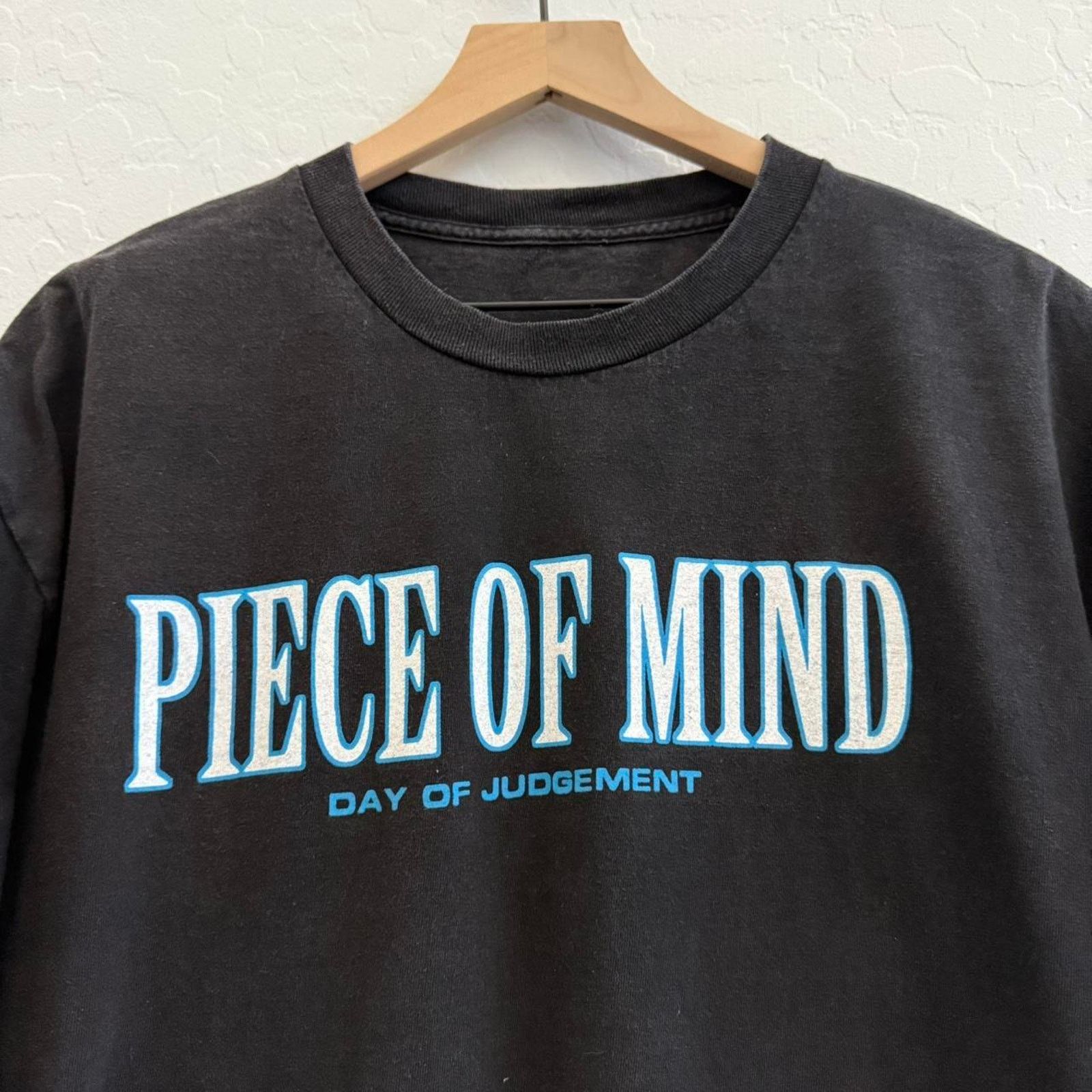 Other Vintage 90s Piece of Mind Band Punk T-Shirt Size US XL / EU 56 / 4 - 3 Thumbnail