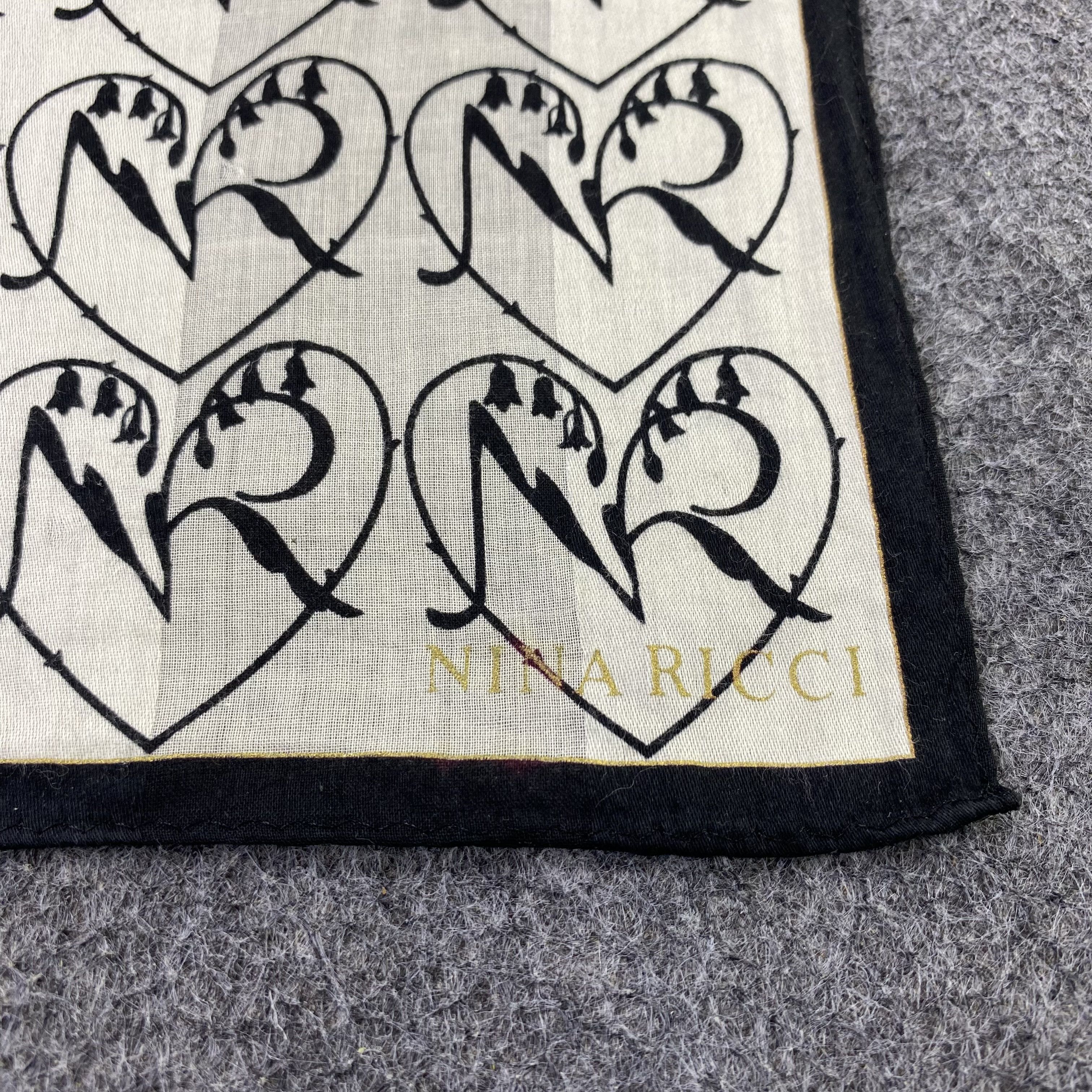 Nina Ricci Nina Ricci Handkerchief / Bandana / Neckerchief-B2347 Size ONE SIZE - 6 Thumbnail