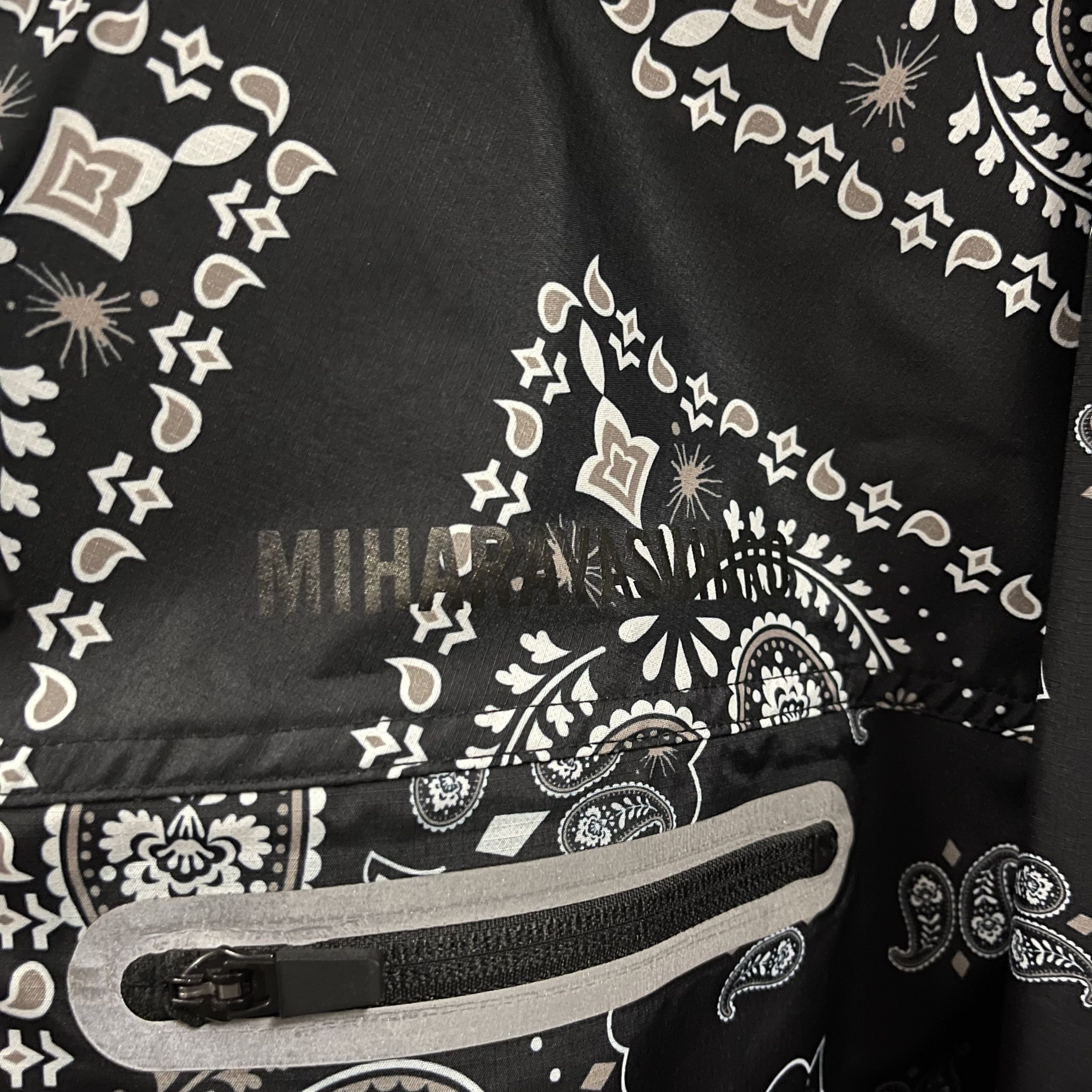 GU × Japanese Brand × Maison MIHARA YASUHIRO Miharayasuhiro Black Bandana Paisley BALACLAVA jacket Size US L / EU 52-54 / 3 - 2 Thumbnail