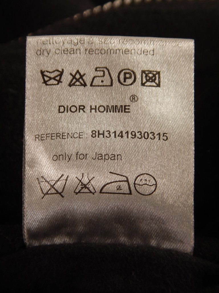 Dior × Kris Van Assche Dior Homme AW08 Black Wool Military Jacket Size US S / EU 44-46 / 1 - 19 Thumbnail