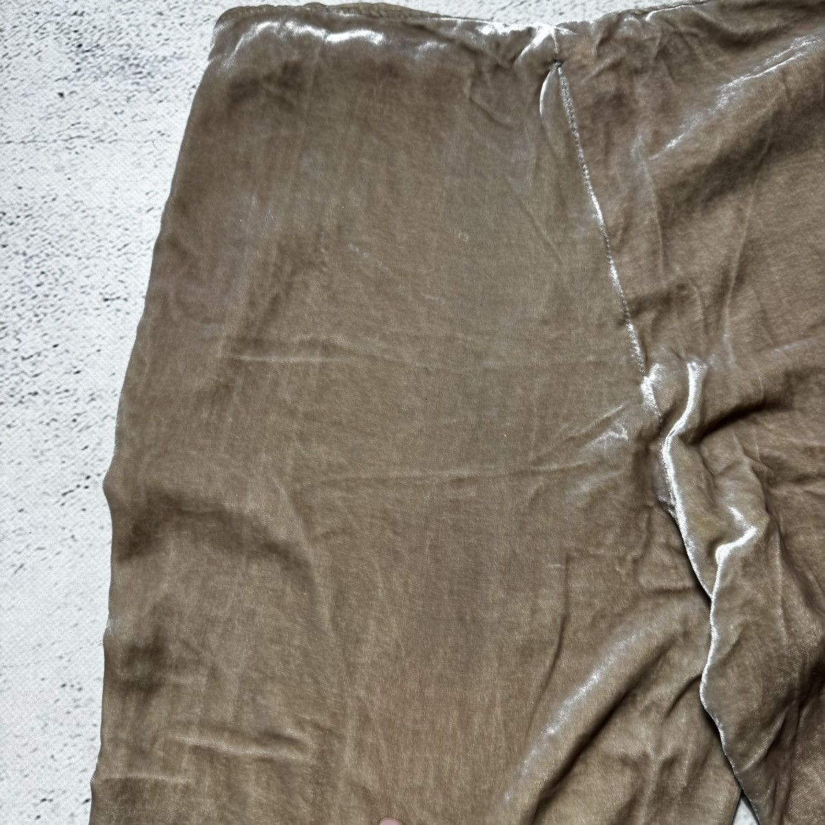 Roberto Cavalli vintage flared distressed class roberto cavalli velour pants Size 30" / US 8 / IT 44 - 16 Thumbnail