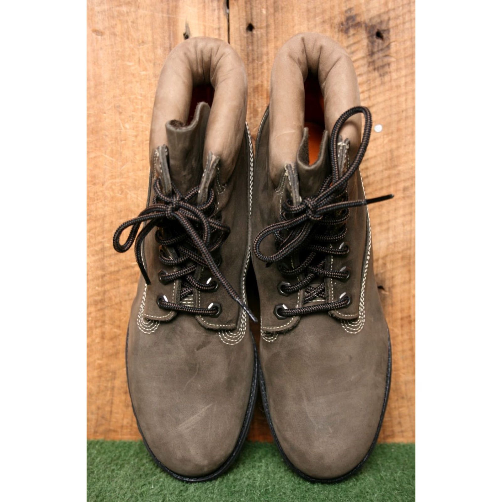 Timberland VINTAGE Timberland Dark Olive Nubuck 6" Premium Boots Men's 7.5 M Made in USA Shoes/Boots (Chukka) Mens Size US 8 / EU 41 - 6 Thumbnail