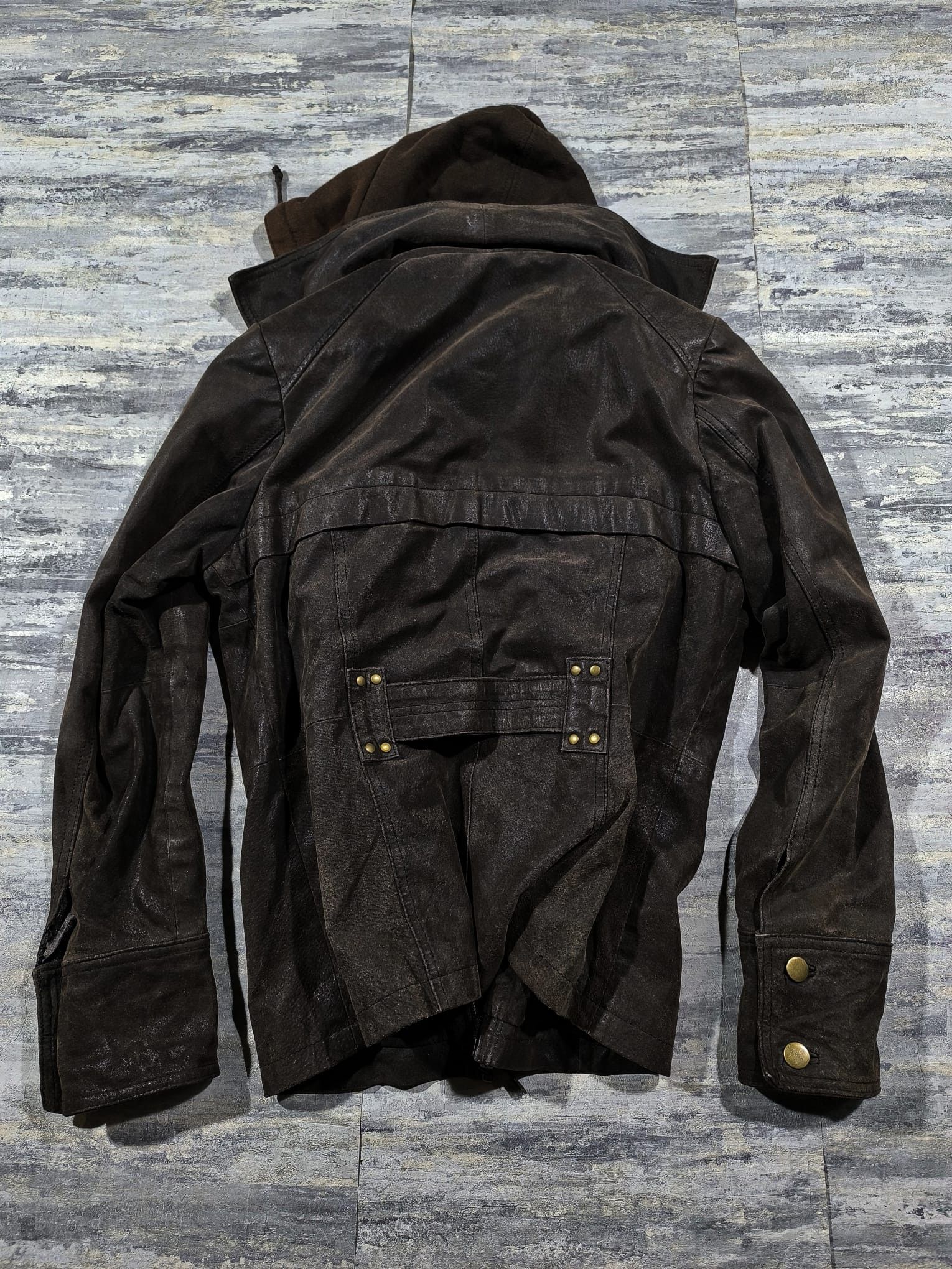 Hysteric Glamour Avantgarde Trashed Leather Jacket Carol Christian Poell Type Size US S / EU 44-46 / 1 - 3 Thumbnail