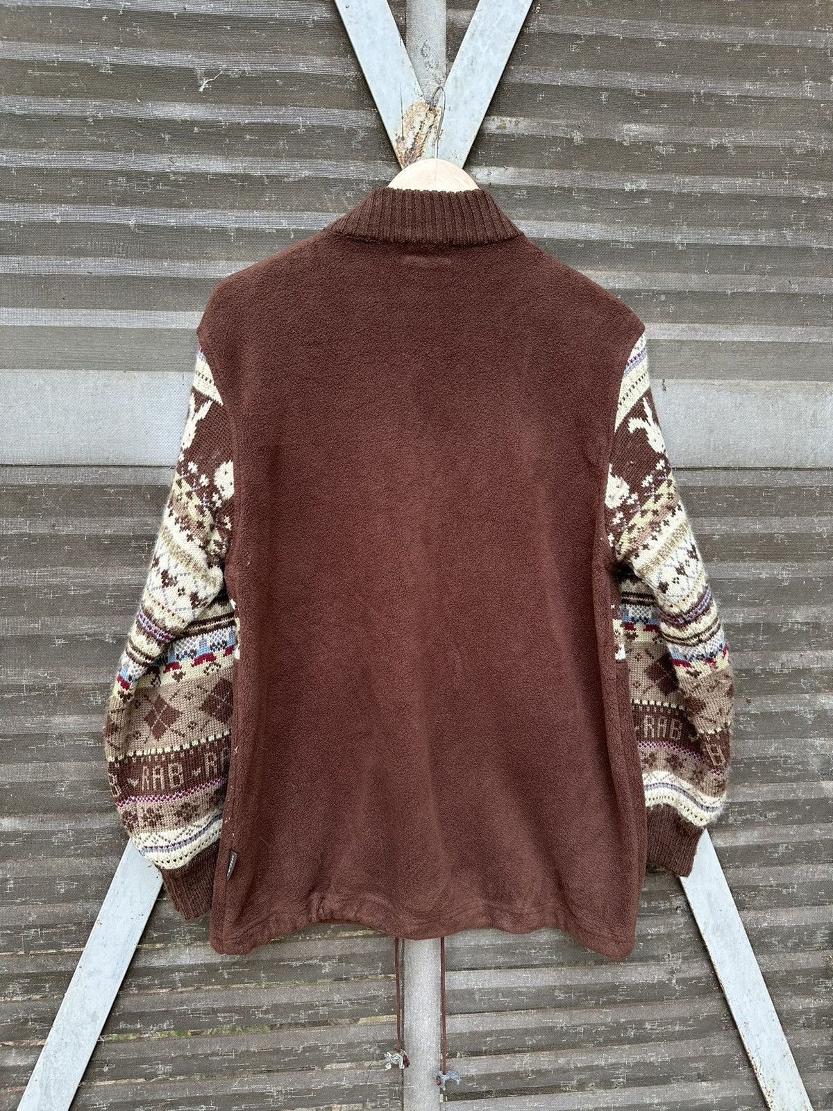 Japanese Brand Agreable Fleece Brown Jacket Size US L / EU 52-54 / 3 - 8 Thumbnail