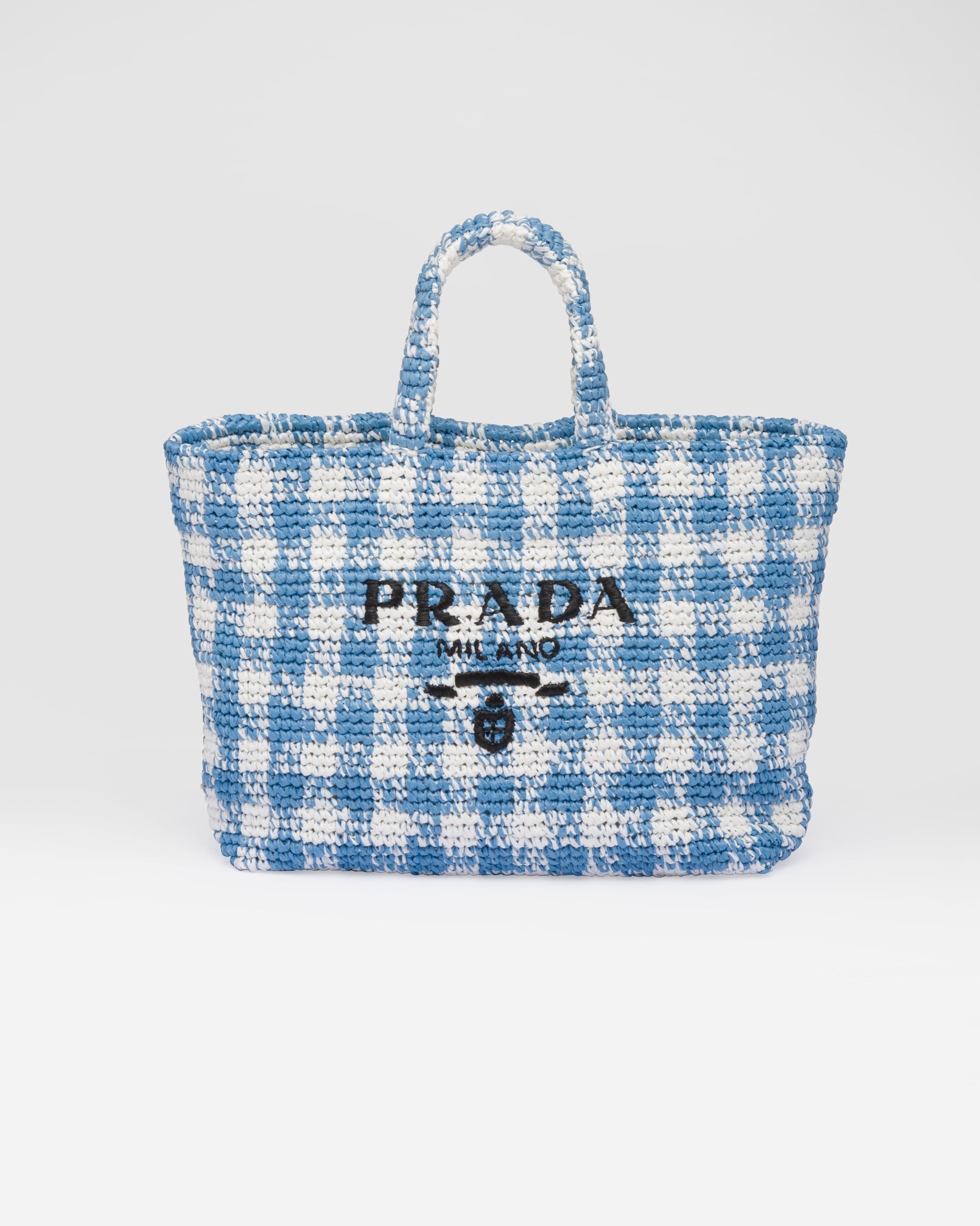 Prada oc11z0625 Size: OS / Large Crochet Tote Bag in Multicolor Size ONE SIZE - 1 Thumbnail