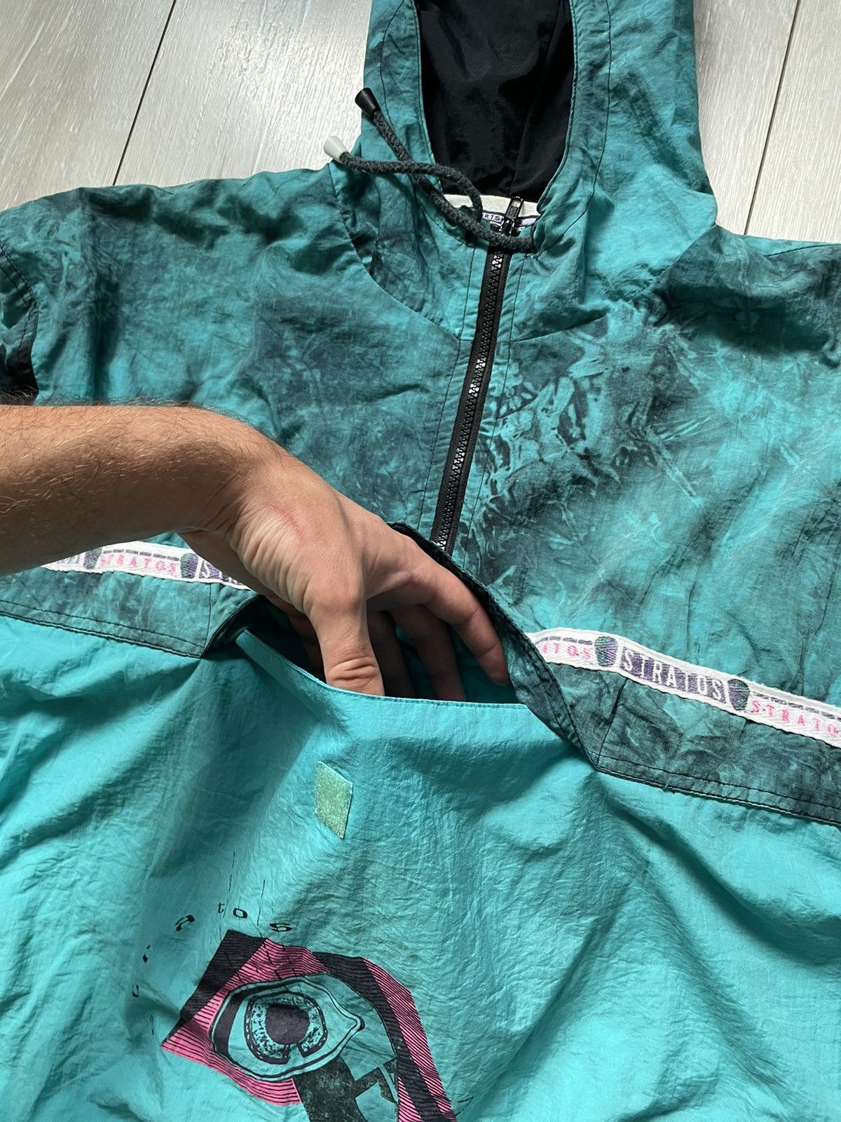 Other Rare vintage retro Stratos Stone Face jacket Size US XL / EU 56 / 4 - 8 Thumbnail