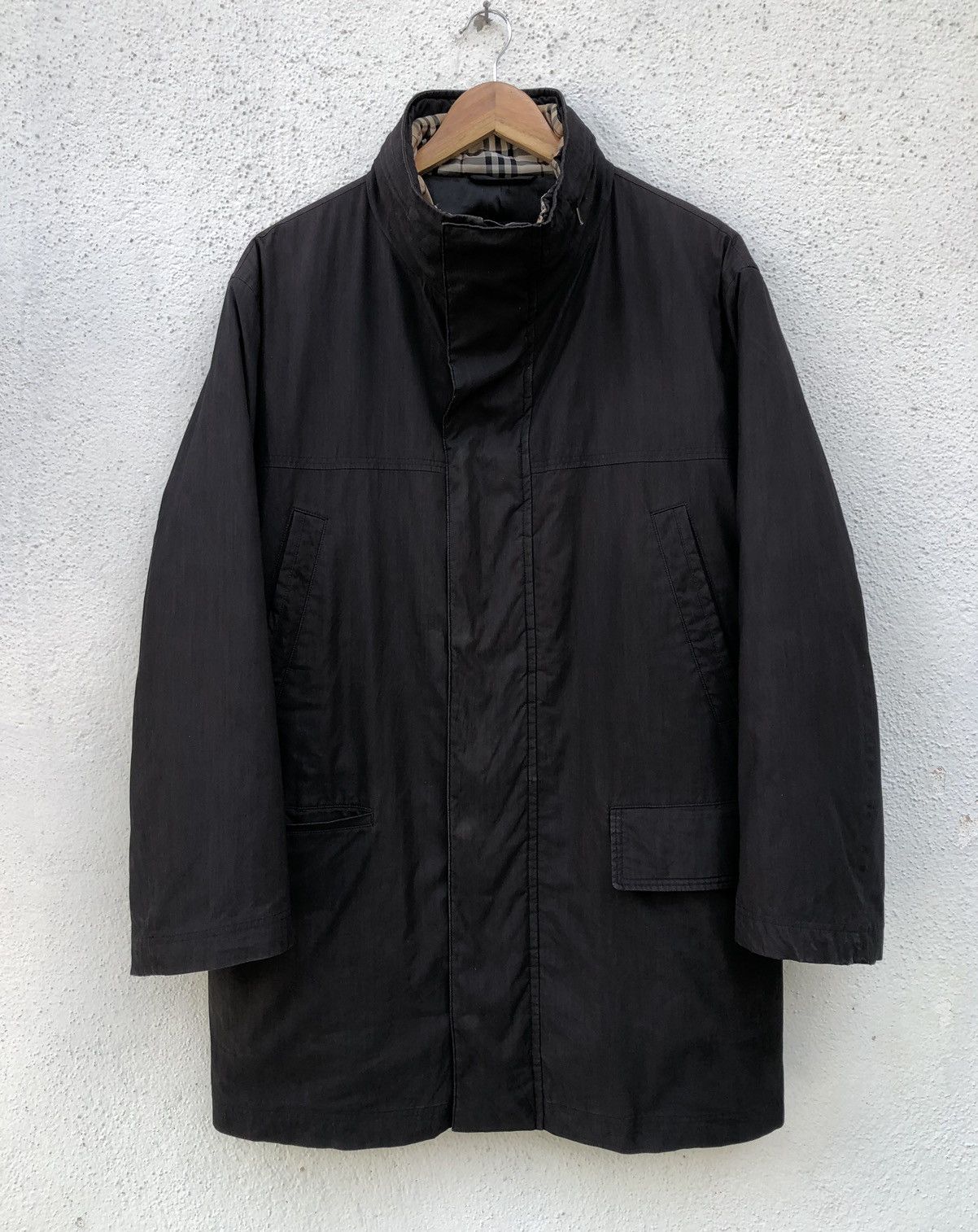 Burberry Burberry London Novacheck Button Zipper Parka Jacket Size US M / EU 48-50 / 2 - 2 Thumbnail