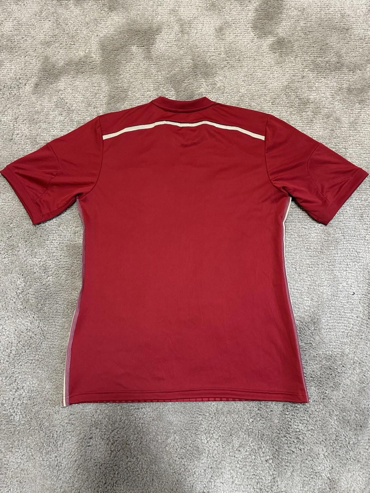 Adidas SPAIN 2014 2015 HOME FOOTBALL SHIRT SOCCER JERSEY ADIDAS M Size US M / EU 48-50 / 2 - 5 Thumbnail