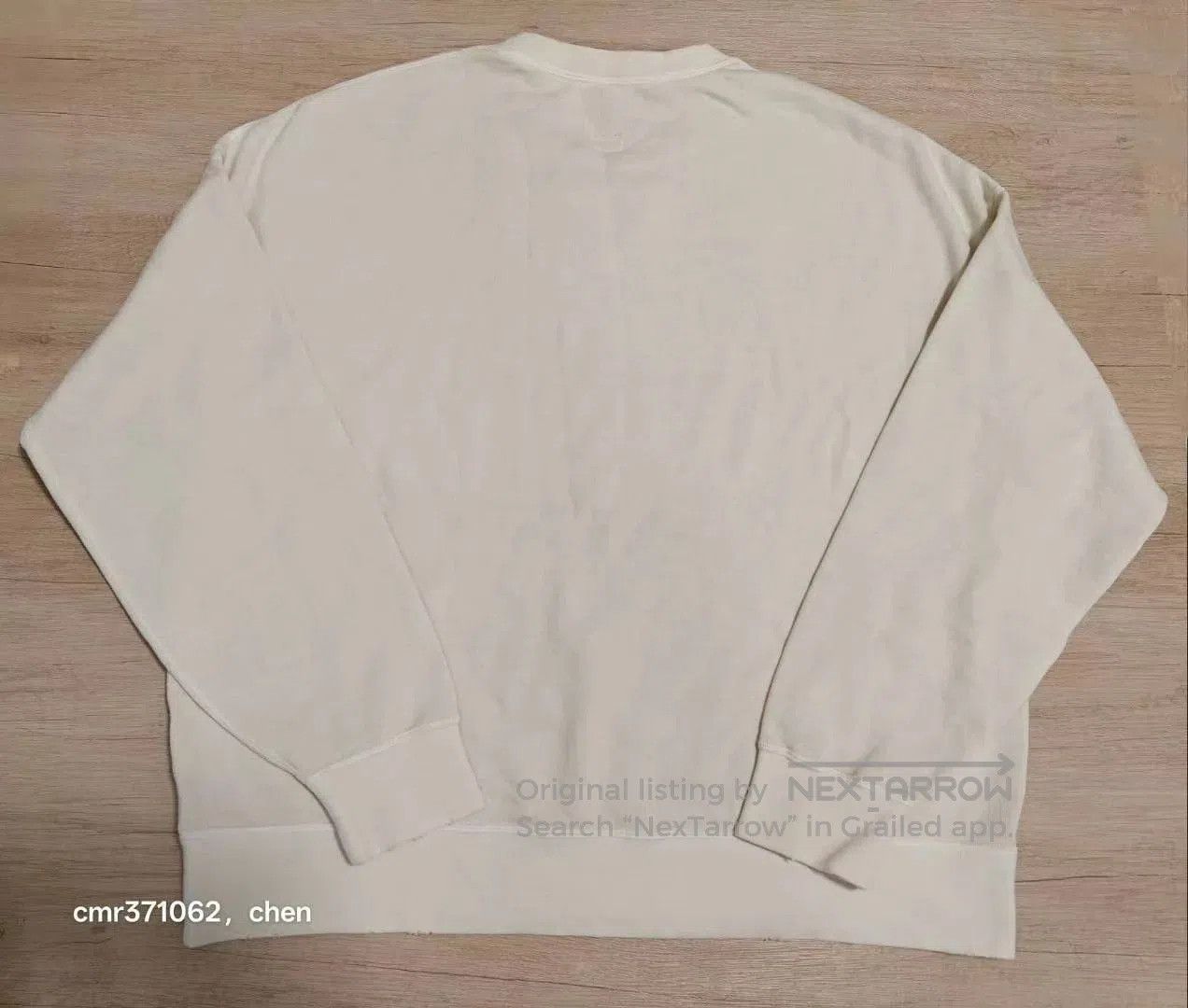 Visvim Beige Long Sleeve Crewneck Sweatshirt L. Size US L / EU 52-54 / 3 - 6 Thumbnail